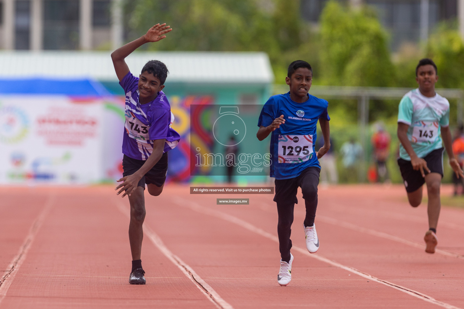 Day three of Inter School Athletics Championship 2023 was held at Hulhumale' Running Track at Hulhumale', Maldives on Tuesday, 16th May 2023. Photos: Shuu / Images.mv