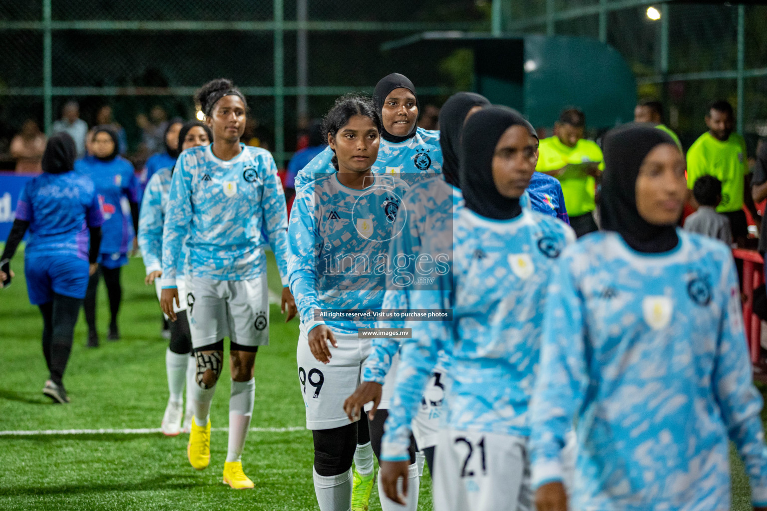 MPL vs Club MYS in Eighteen Thirty Women's Futsal Fiesta 2022 was held in Hulhumale', Maldives on Monday, 21st October 2022. Photos: Hassan Simah / images.mv