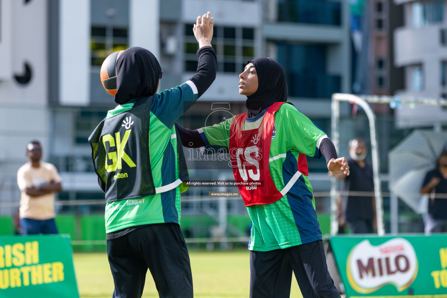 Day1 of Milo Fiontti Festival Netball 2023 was held in Male', Maldives on 12th May 2023. Photos: Nausham Waheed / images.mv