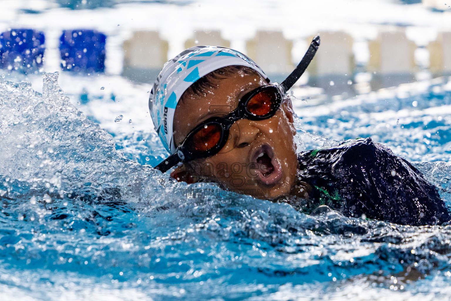 Day 4 of BML 5th National Swimming Kids Festival 2024 held in Hulhumale', Maldives on Thursday, 21st November 2024. Photos: Nausham Waheed / images.mv