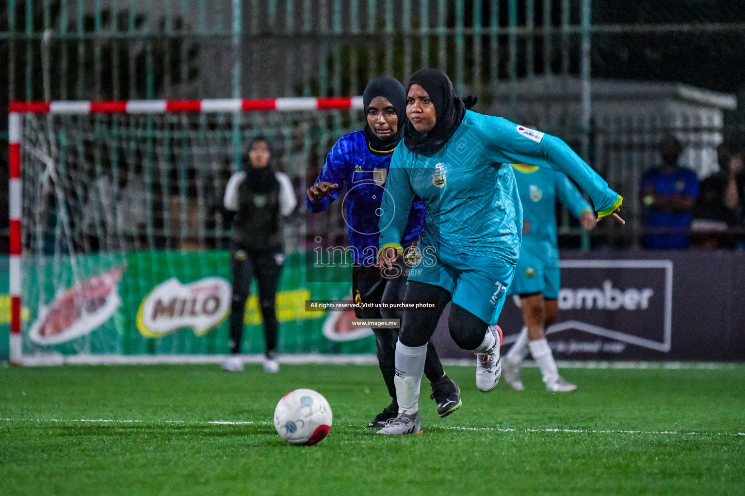 MPL vs WAMCO in Eighteen Thirty Women's Futsal Fiesta 2022 was held in Hulhumale', Maldives on Saturday, 8th October 2022. Photos: Nausham Waheed / images.mv