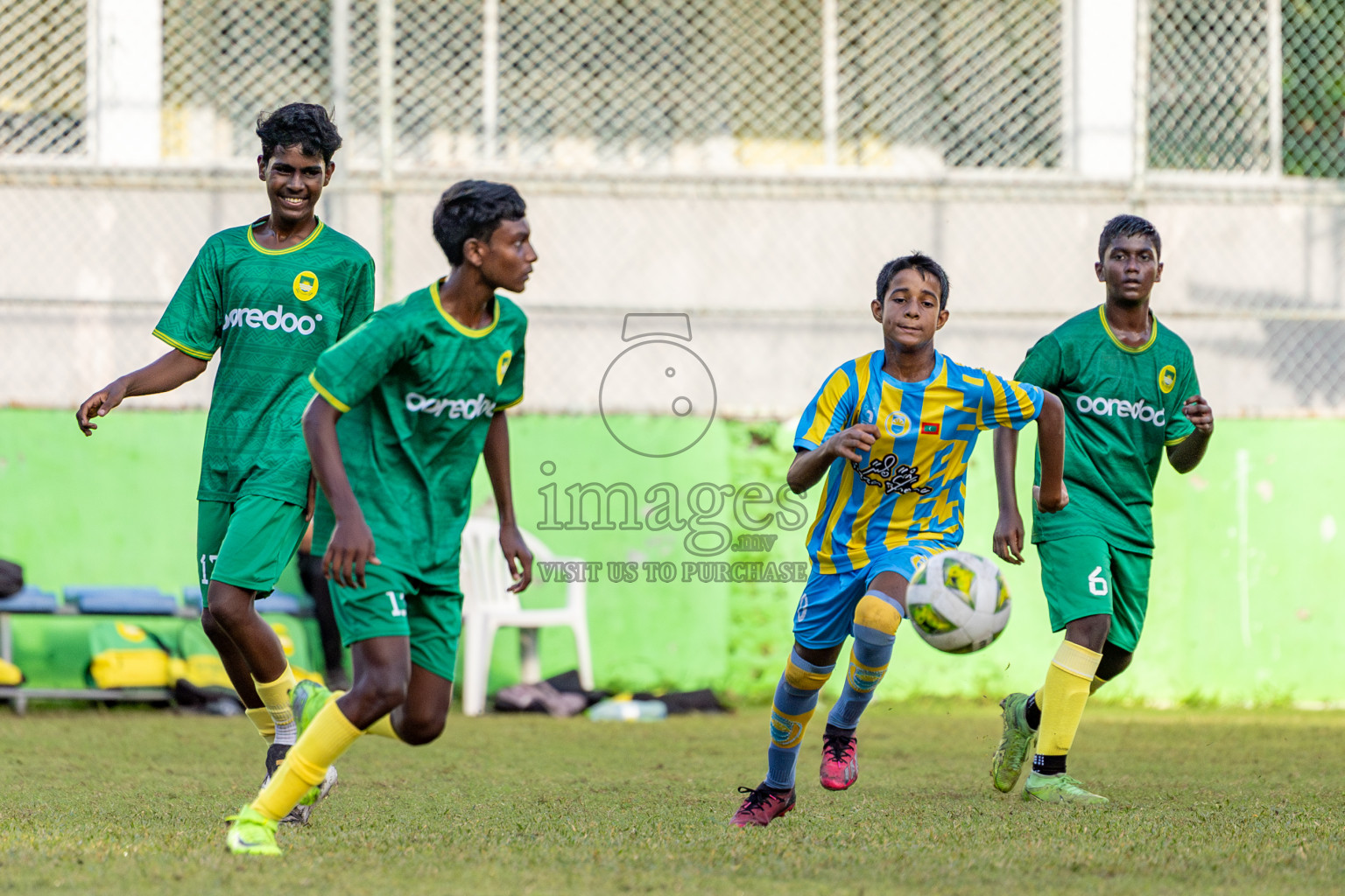 Day 4 of MILO Academy Championship 2024 (U-14) was held in Henveyru Stadium, Male', Maldives on Sunday, 3rd November 2024. 
Photos: Hassan Simah / Images.mv