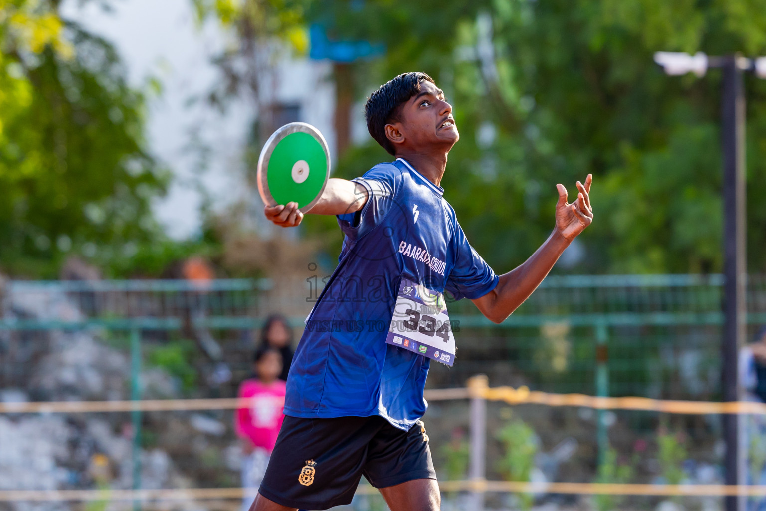 Day 5 of MWSC Interschool Athletics Championships 2024 held in Hulhumale Running Track, Hulhumale, Maldives on Wednesday, 13th November 2024. Photos by: Nausham Waheed / Images.mv