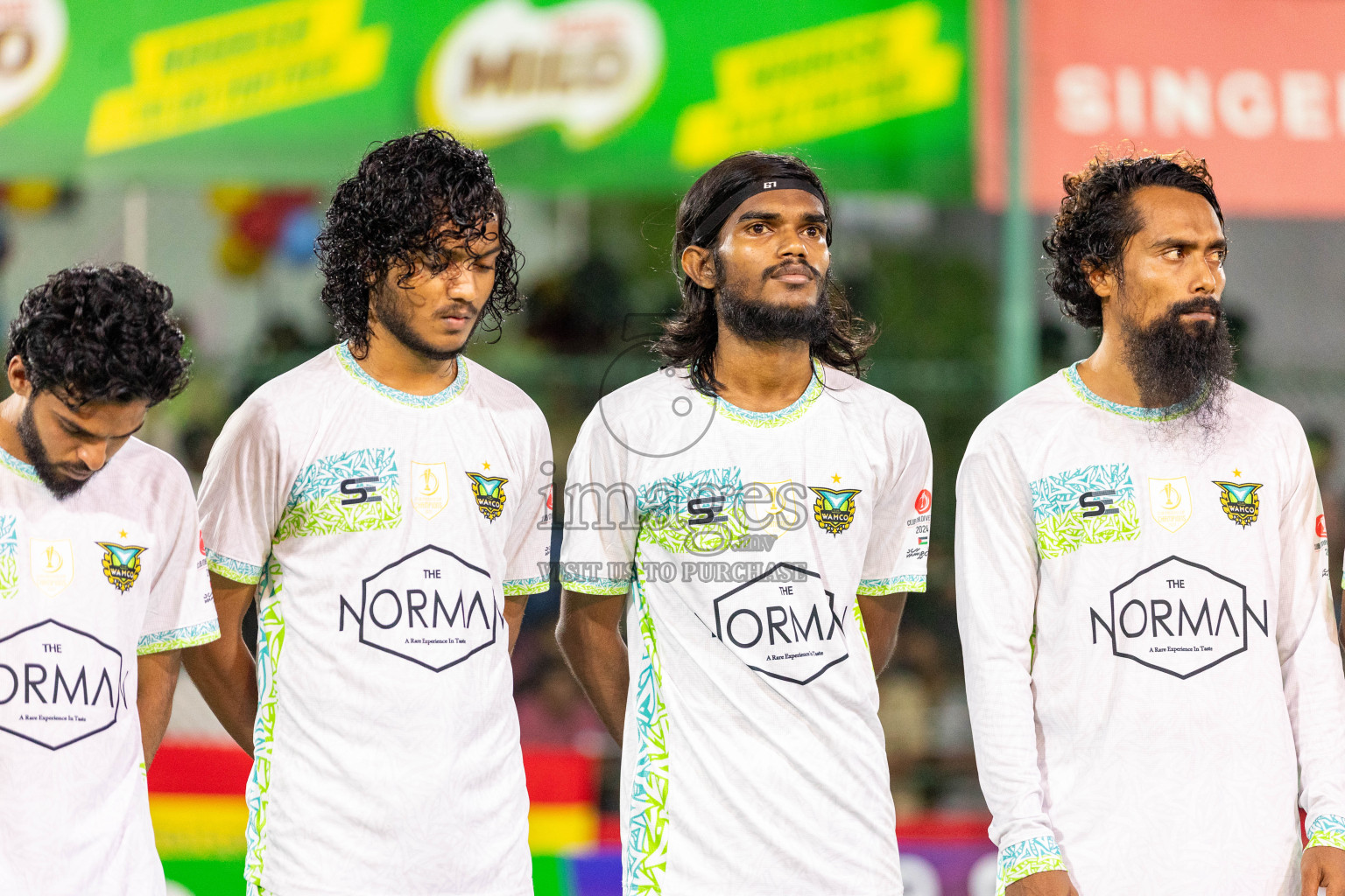 WAMCO vs STELCO RC in the Semi Finals of Club Maldives Cup 2024 held in Rehendi Futsal Ground, Hulhumale', Maldives on Monday, 14th October 2024. 
Photos: Hassan Simah / images.mv