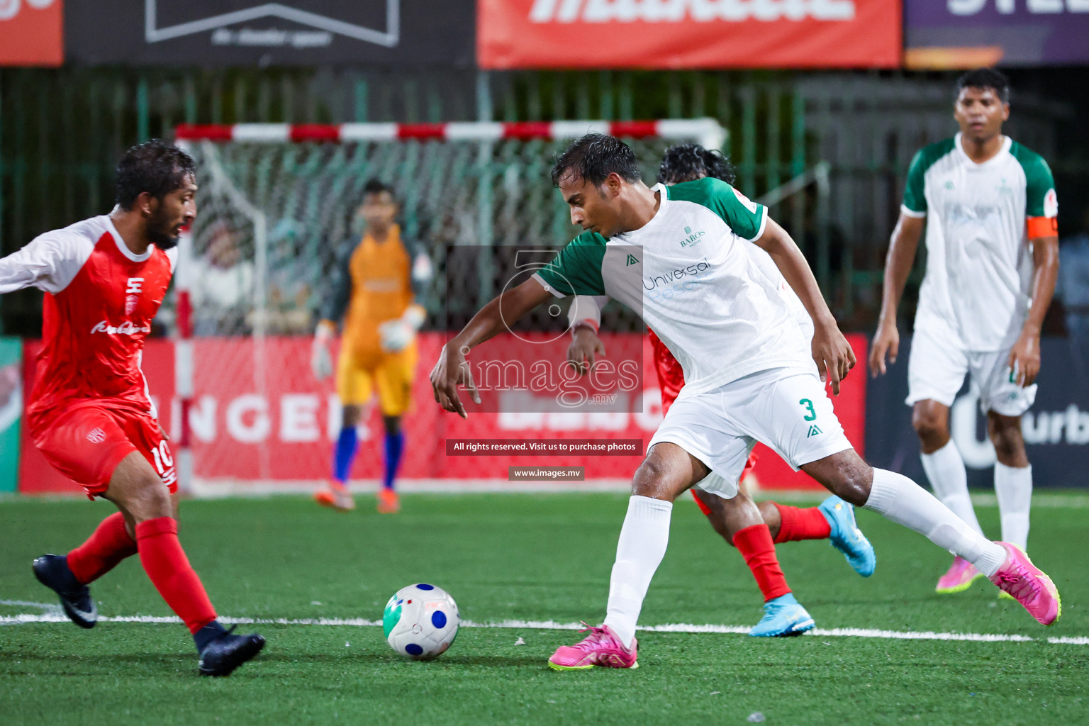 Maldivian vs Baros Maldives in Club Maldives Cup 2023 held in Hulhumale, Maldives, on Thursday, 20th July 2023 Photos: Nausham waheed / images.mv