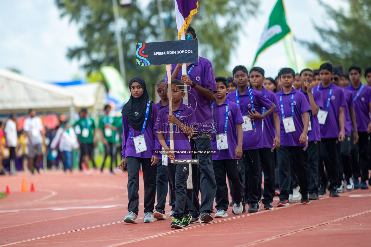 Day one of Inter School Athletics Championship 2023 was held at Hulhumale' Running Track at Hulhumale', Maldives on Saturday, 14th May 2023. Photos: Nausham Waheed / images.mv