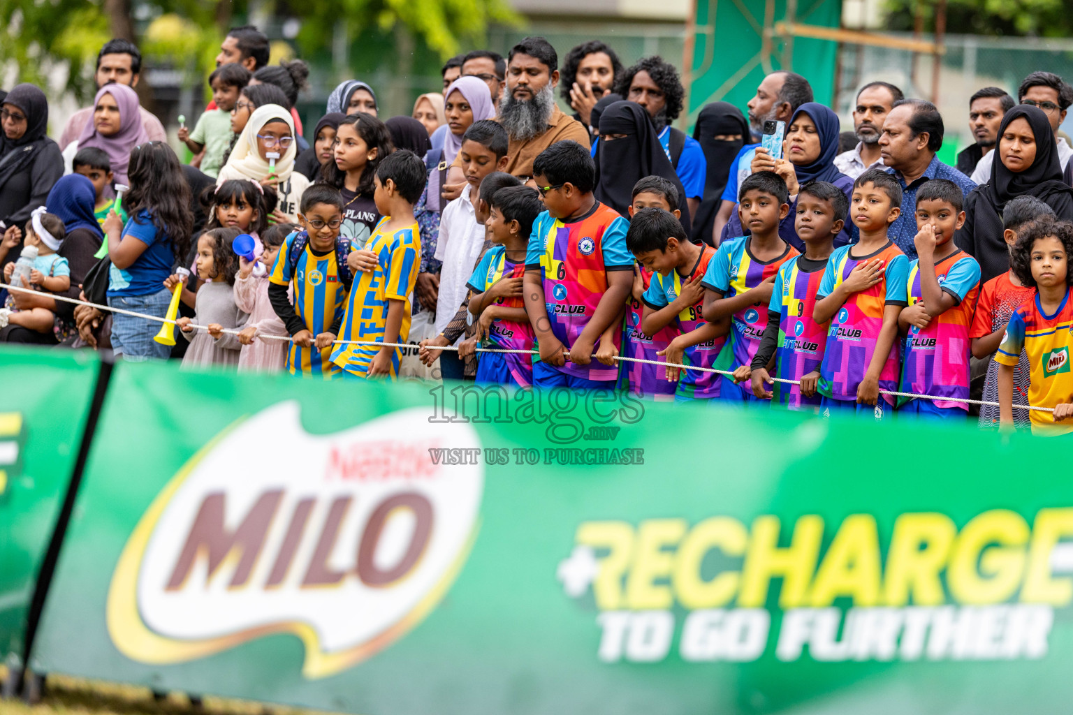 Day 3 of MILO SVAM Juniors 2025 (U-8) was held at Henveiru Stadium in Male', Maldives on Saturday, 28th June 2025. 
Photos: Hassan Simah / images.mv