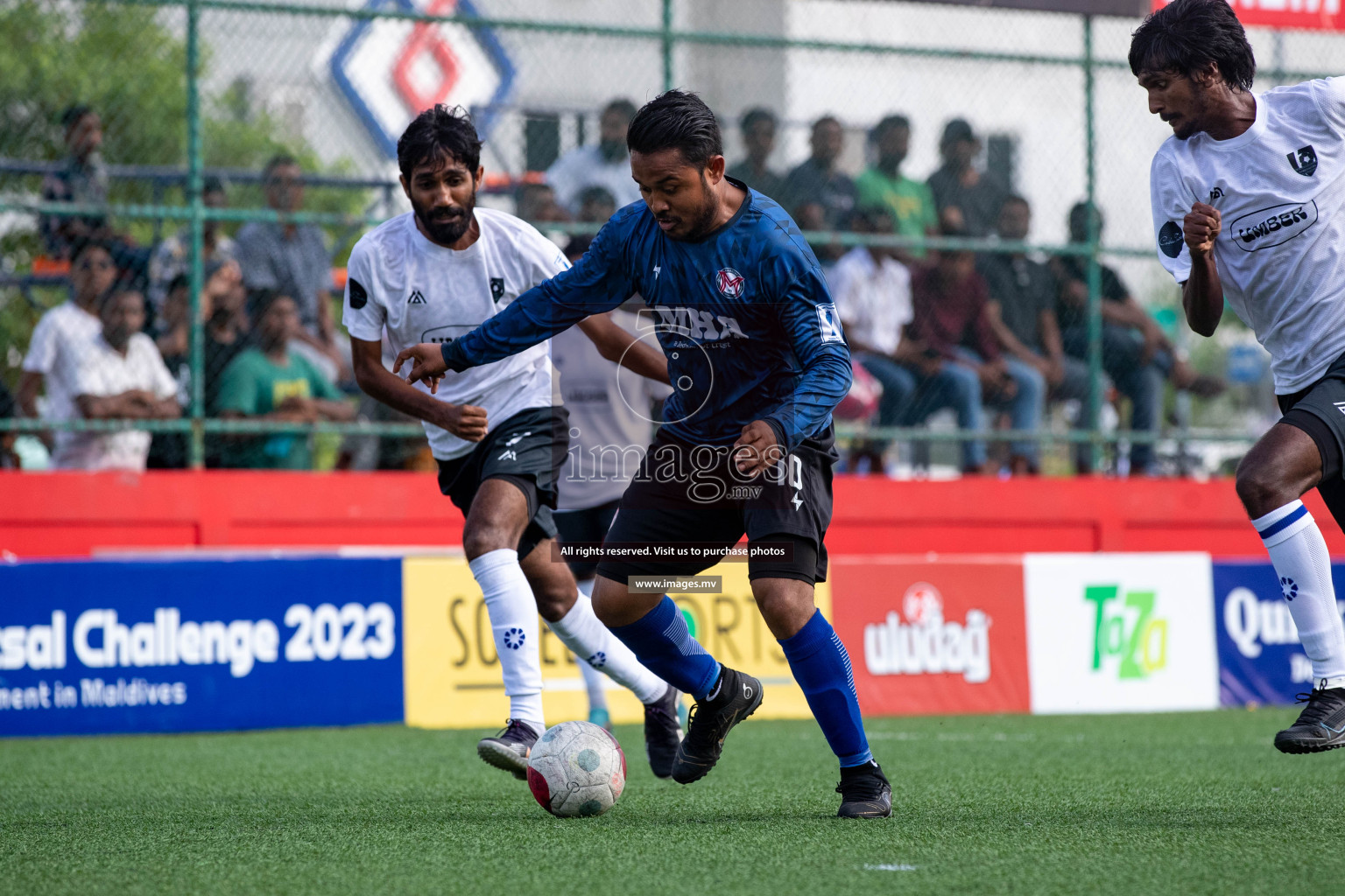 SH. Maroshi vs SH. Kanditheem in Day 7 of Golden Futsal Challenge 2023 on 11 February 2023 in Hulhumale, Male, Maldives