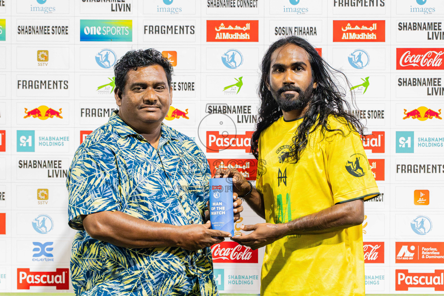 Kanmathi SC VS BEST in Day 4 - Fonadhoo Youth Futsal Challenge 2025 held in Fonadhoo Futsal Stadium, L. Fonadhoo, Maldives on Wednesday, 29th October 2025 Photos: Arif Rasheed / images.mv
