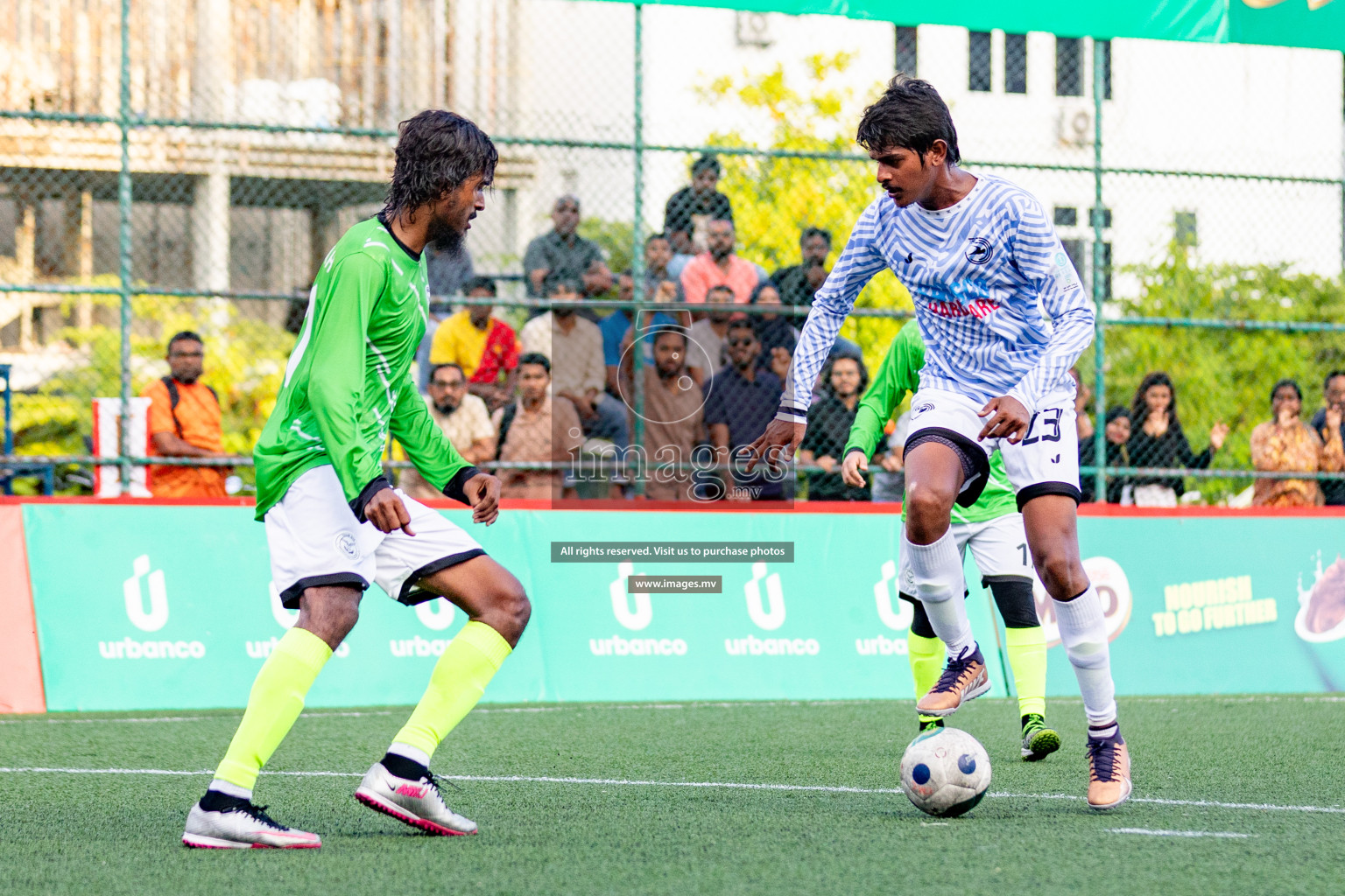 TEAM DJA vs TRC - Transport in Club Maldives Cup Classic 2023 held in Hulhumale, Maldives, on Wednesday, 19th July 2023 Photos: Hassan Simah  / images.mv