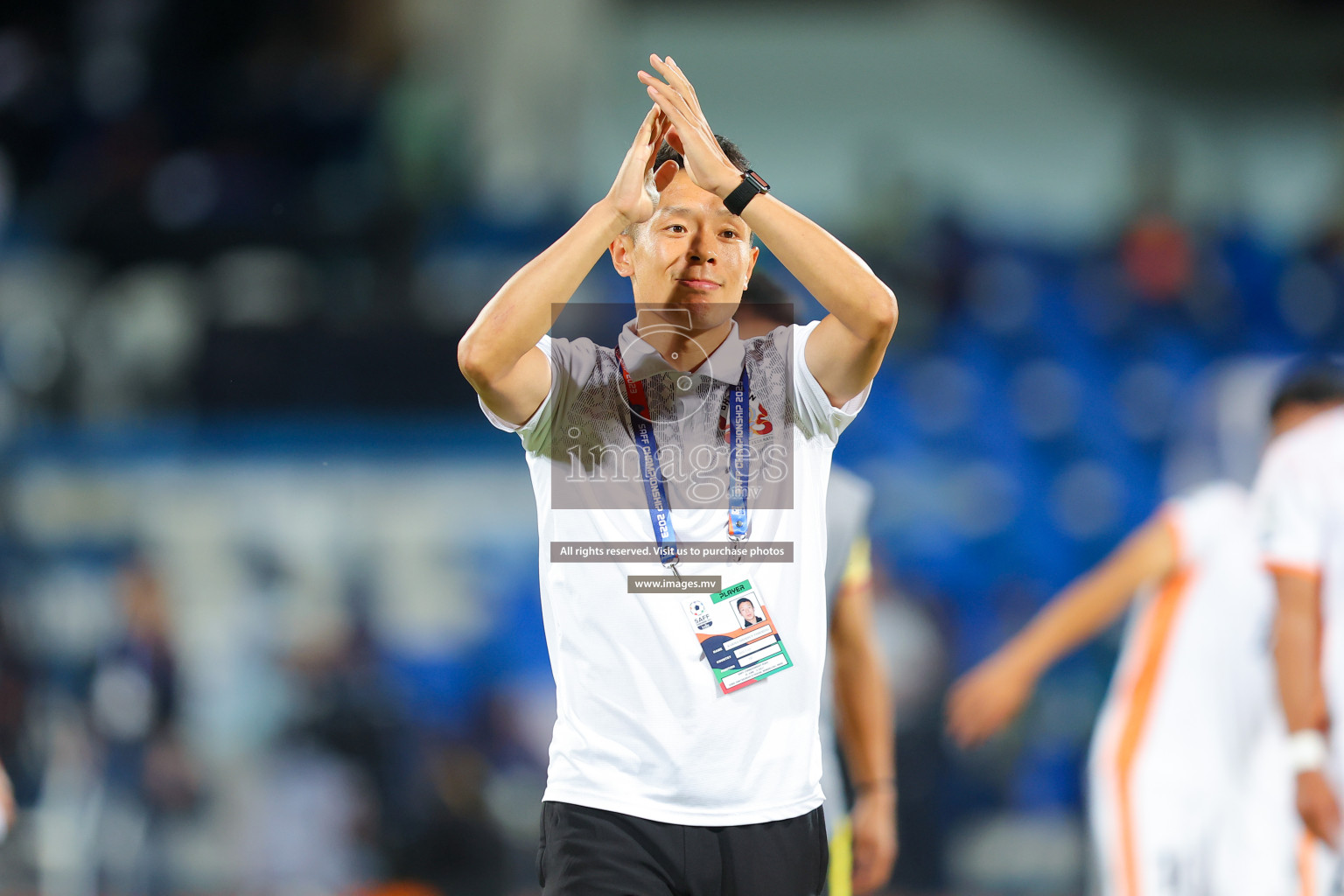 Bhutan vs Bangladesh in SAFF Championship 2023 held in Sree Kanteerava Stadium, Bengaluru, India, on Wednesday, 28th June 2023. Photos: Nausham Waheed, Hassan Simah / images.mv