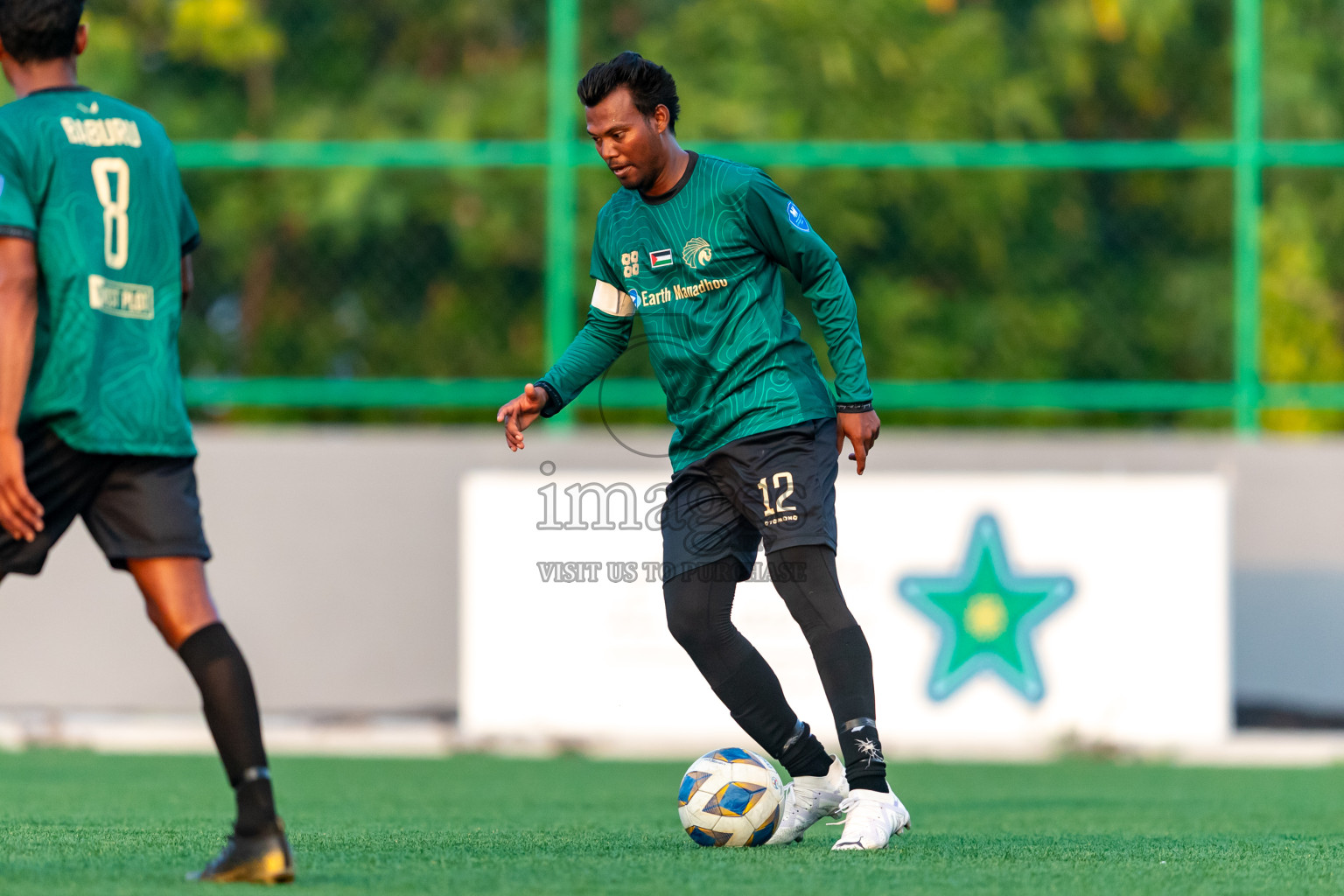 Baburu SC vs Kanmathi Juniors from Manadhoo Council Cup 2024 in N Manadhoo Maldives on Friday, 23rd February 2023. Photos: Nausham Waheed / images.mv