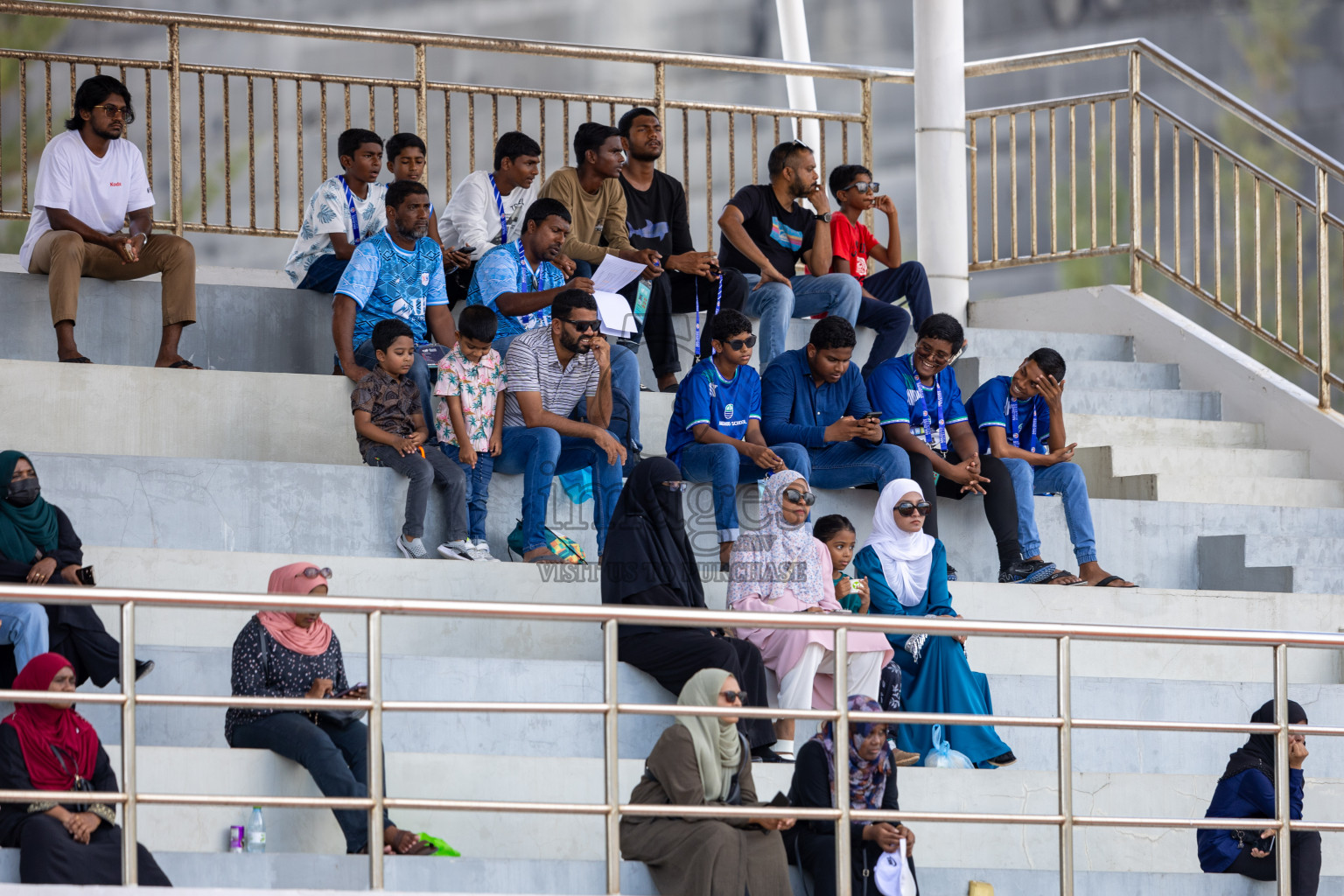 Day 1 of MWSC Interschool Athletics Championships 2024 held in Hulhumale Running Track, Hulhumale, Maldives on Saturday, 9th November 2024. Photos by: Ismail Thoriq / Images.mv