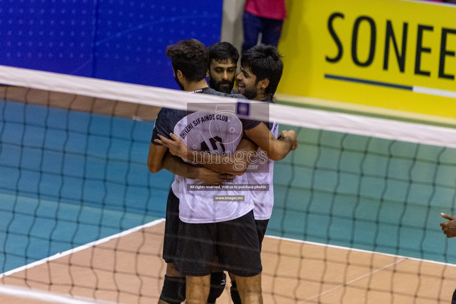 Sports Club City vs Dhivehi Sifainge Club in the Finals of National Volleyball Tournament 2022 on Thursday, 07th July 2022, held in Social Center, Male', Maldives