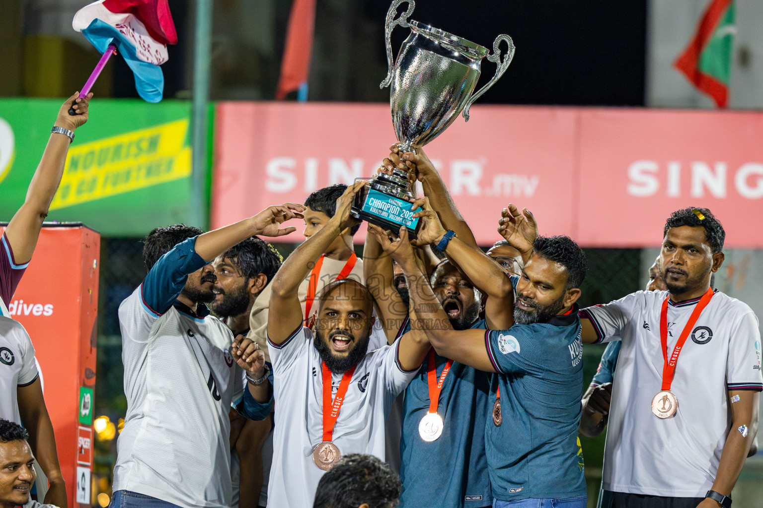 Finals of Classic of Club Maldives 2024 held in Rehendi Futsal Ground, Hulhumale', Maldives on Sunday, 22nd September 2024. Photos: Mohamed Mahfooz Moosa / images.mv