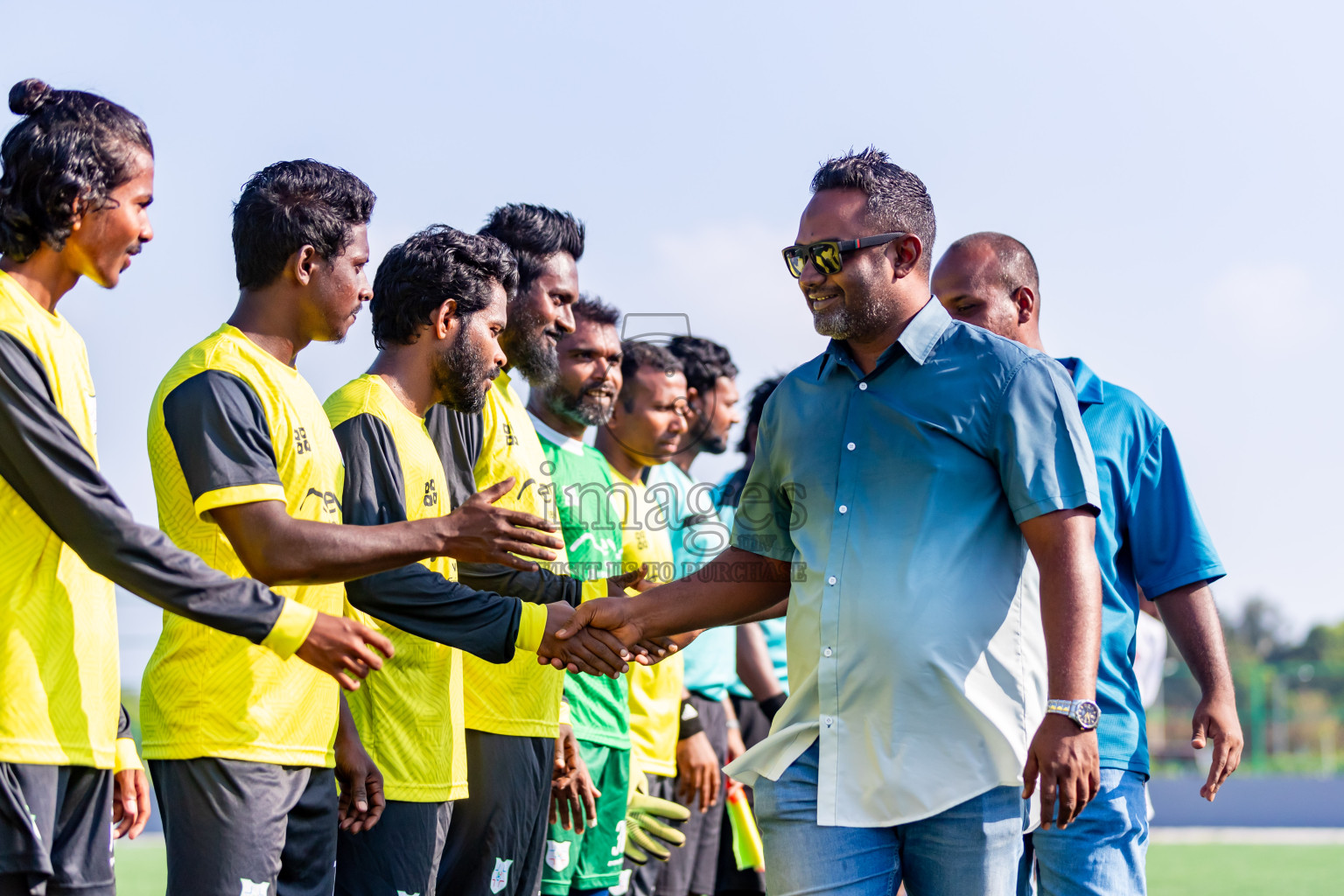 Kanmathi Juniors vs Furious SC from Manadhoo Council Cup 2024 in N Manadhoo Maldives on Monday, 19th February 2023. Photos: Nausham Waheed / images.mv