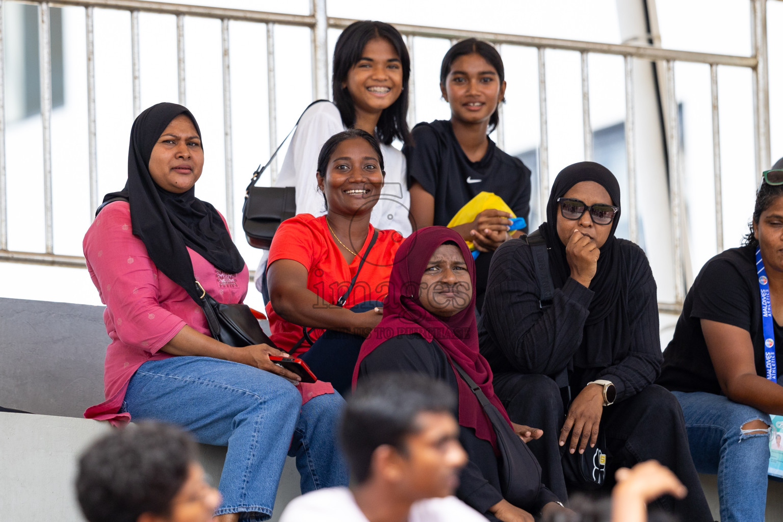 Day 1 of MWSC Interschool Athletics Championships 2024 held in Hulhumale Running Track, Hulhumale, Maldives on Saturday, 9th November 2024. 
Photos by: Ismail Thoriq / images.mv