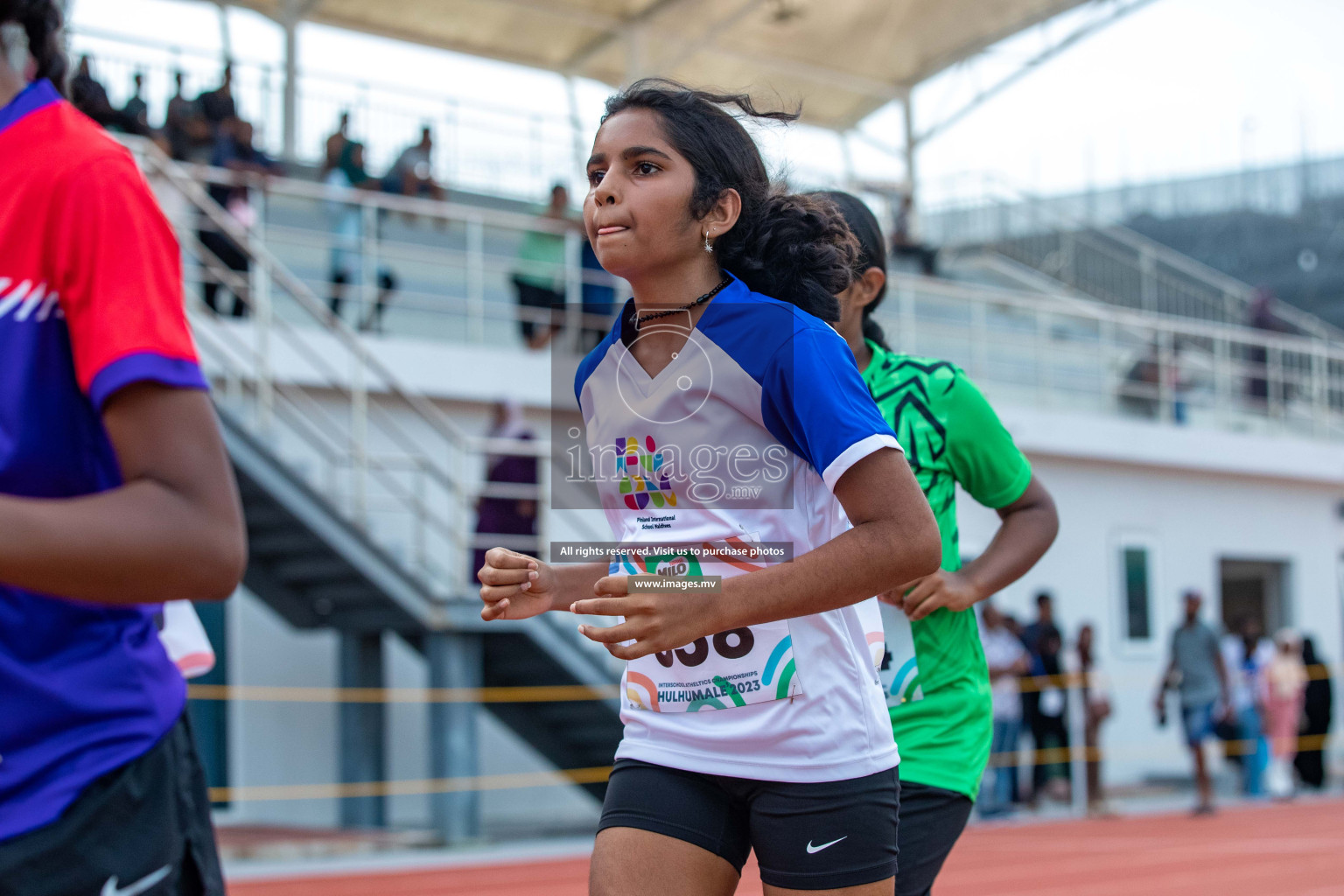 Day three of Inter School Athletics Championship 2023 was held at Hulhumale' Running Track at Hulhumale', Maldives on Tuesday, 16th May 2023. Photos: Nausham Waheed / images.mv