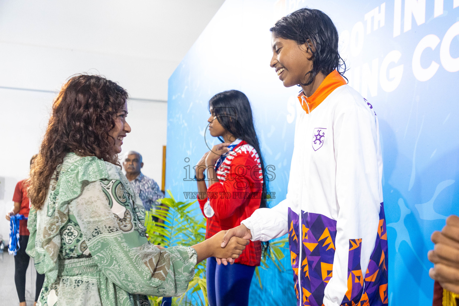 Day 4 of 20th Inter-school Swimming Competition 2024 held in Hulhumale', Maldives on Tuesday, 15th October 2024. Photos: Ismail Thoriq / images.mv