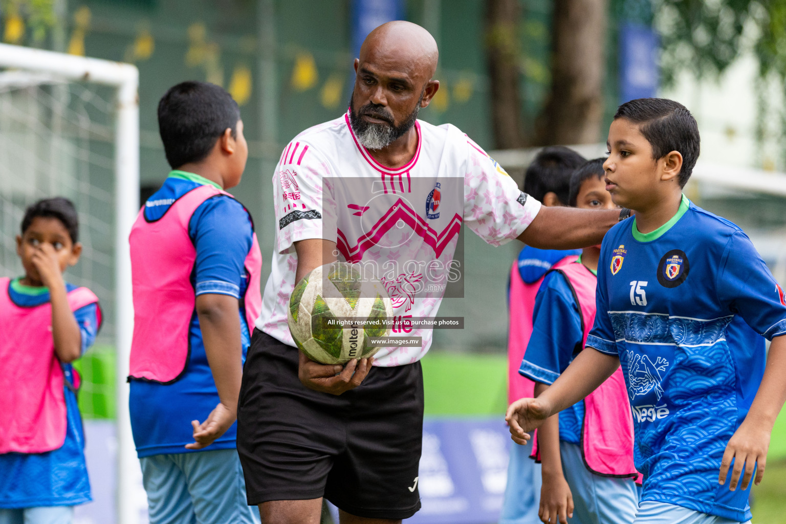 Day 1 of Nestle kids football fiesta, held in Henveyru Football Stadium, Male', Maldives on Wednesday, 11th October 2023 Photos: Nausham Waheed Images.mv