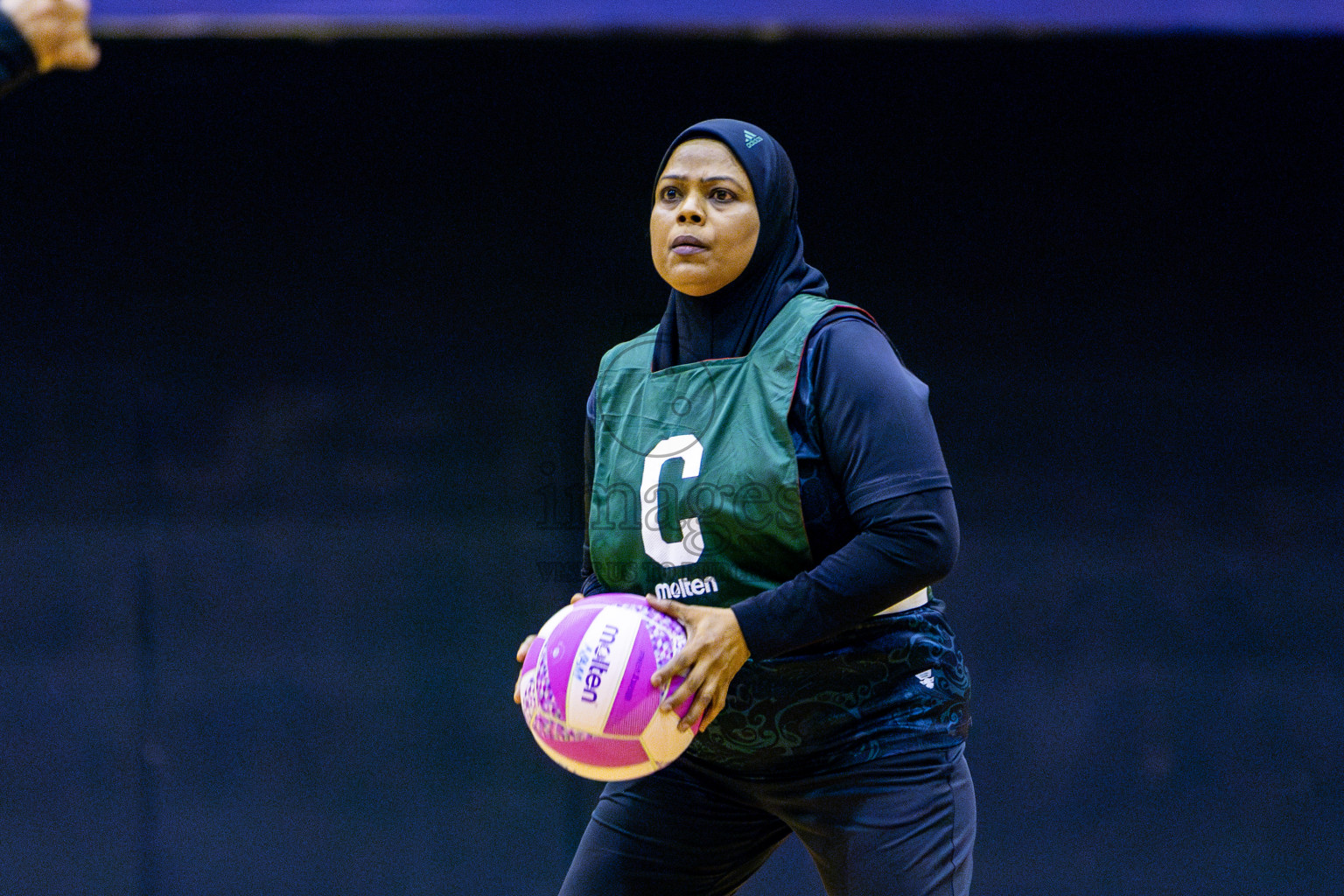 Xenith Sports Club vs MV Netters in Day 10 of National Netball Tournament 2025 held in Social Center at Male', Maldives on Tuesday, 27th May 2025. Photos: Nausham Waheed / images.mv