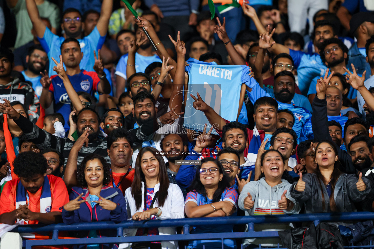 Kuwait vs India in the Final of SAFF Championship 2023 held in Sree Kanteerava Stadium, Bengaluru, India, on Tuesday, 4th July 2023. Photos: Nausham Waheed / images.mv