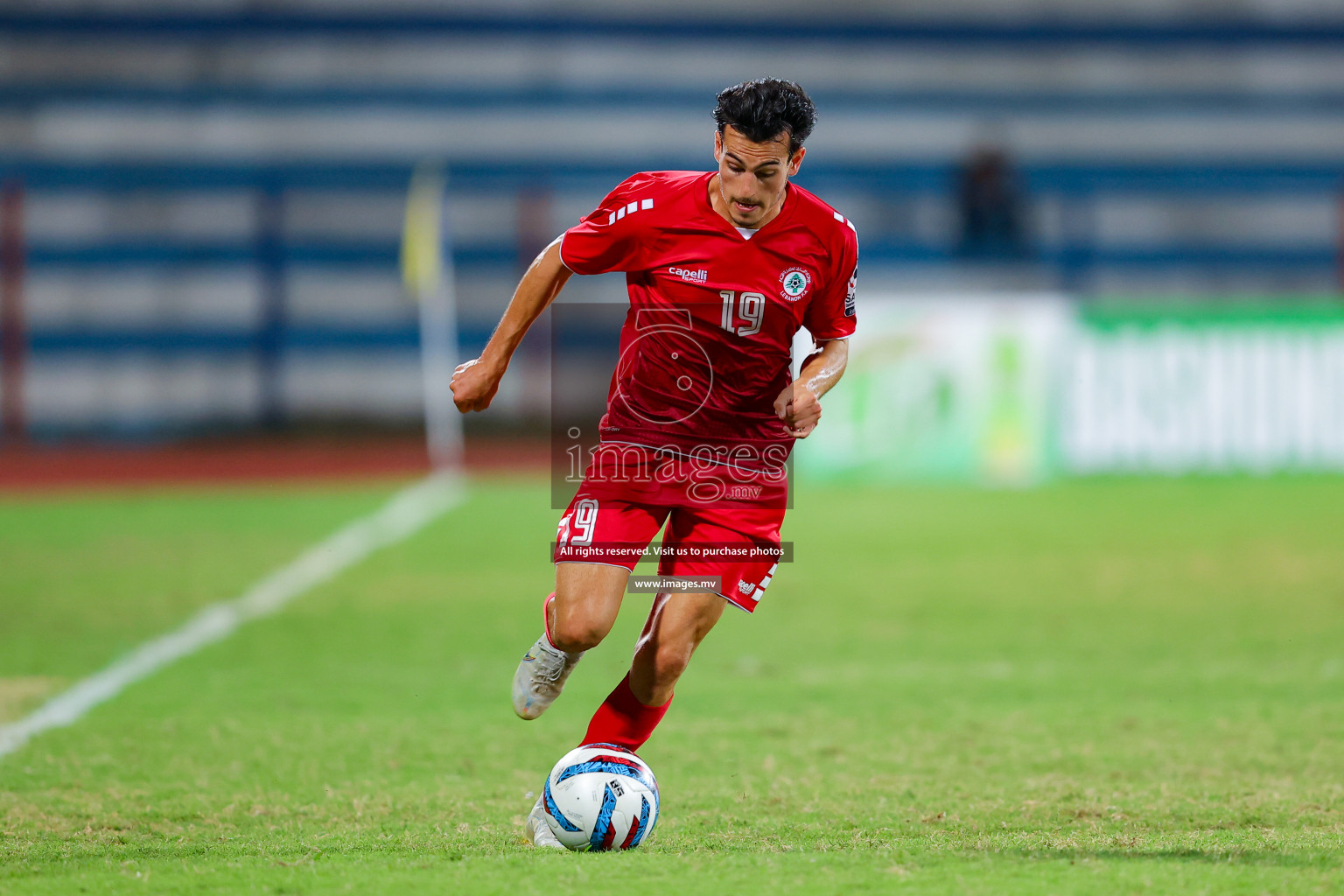 Lebanon vs India in the Semi-final of SAFF Championship 2023 held in Sree Kanteerava Stadium, Bengaluru, India, on Saturday, 1st July 2023. Photos: Nausham Waheed, Hassan Simah / images.mv