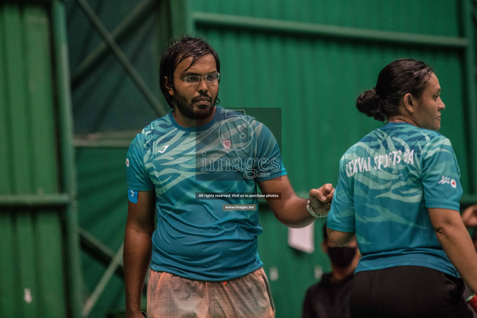 Day 3 of Badminton association mixed group championship 2021 held in Male', Maldives Photos by Nausham Waheed