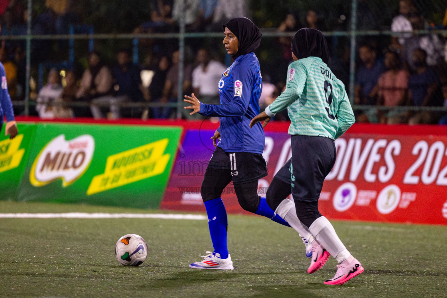 STELCO RECREATION CLUB vs TEAM DHARUMAVANTHA in Eighteen Thirty 2024 held in Rehendi Futsal Ground, Hulhumale', Maldives on Thursday, 5th September 2024. 
Photos: Hassan Simah / images.mv