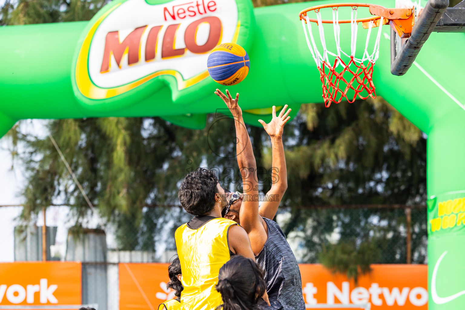 Day 5 of MILO Ramadan 3x3 Challenge 2024 was held in Ekuveni Outdoor Basketball Court at Male', Maldives on Saturday, 16th March 2024.
Photos: Mohamed Mahfooz Moosa / images.mv