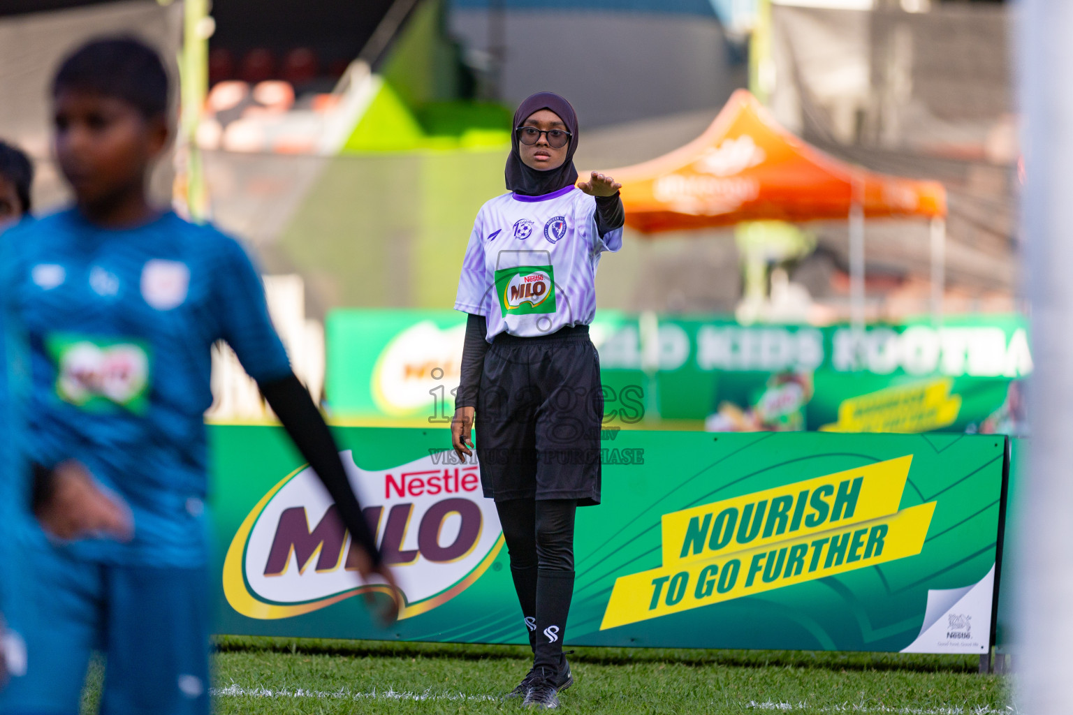 Day 2 of MILO Kids Football Fiesta was held at National Stadium in Male', Maldives on Saturday, 24th February 2024.