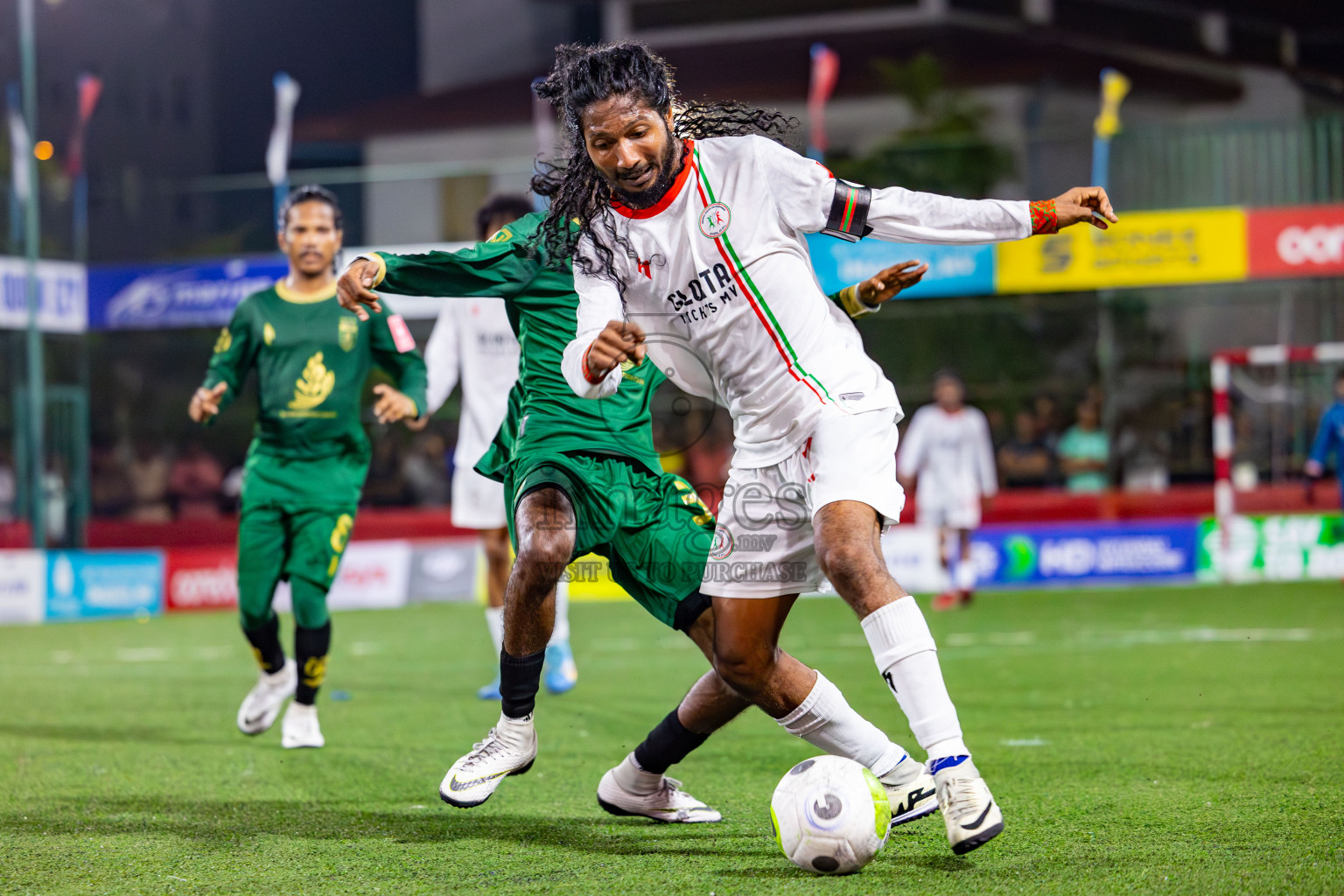 Th Thimarafushi vs L Isdhoo on Day 35 of Golden Futsal Challenge 2024 was held on Tuesday, 20th February 2024, in Hulhumale', Maldives
Photos: Mohamed Mahfooz Moosa, / images.mv