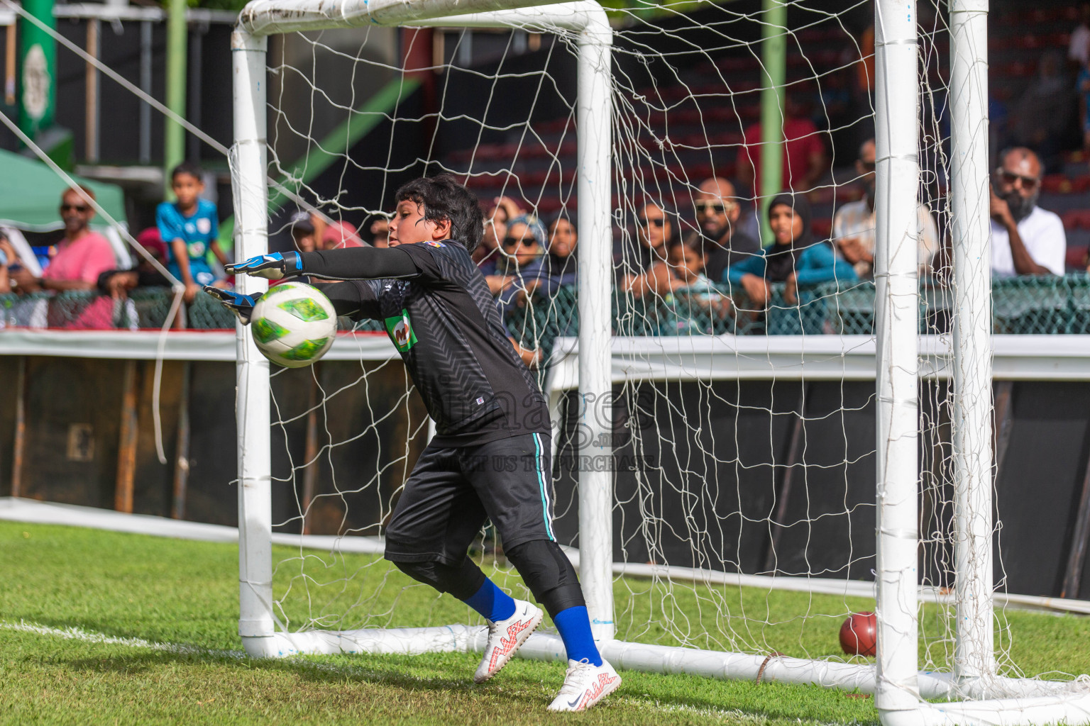 Day 2 of MILO Kids Football Fiesta was held at National Stadium in Male', Maldives on Saturday, 24th February 2024.