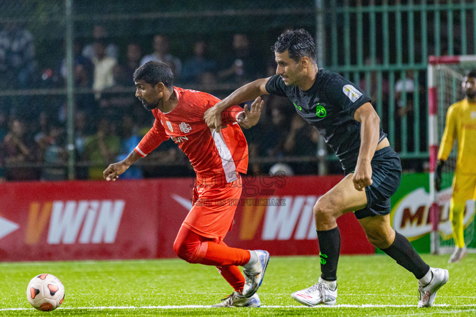 Road Recreation Club vs Club Combination SC Eydhafushi in Kings Cup Final of Club Maldives 2025 was held in Rehendhi Futsal Ground, Hulhumale', Maldives on Tuesday, 9th September 2025. Photos: Areef Adam / images.mv