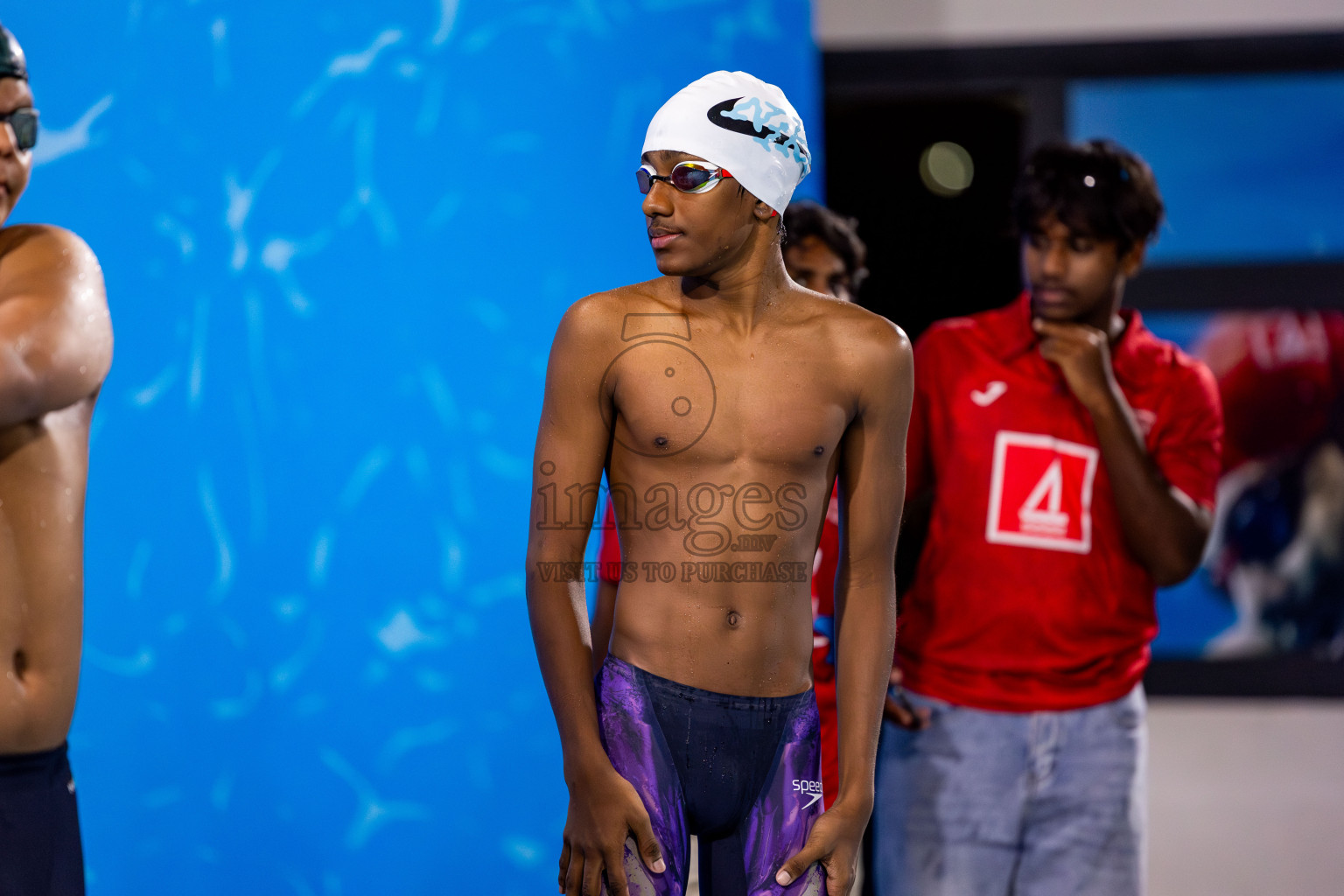 Day 2 of 20th Inter-school Swimming Competition 2024 held in Hulhumale', Maldives on Sunday, 13th October 2024. Photos: Nausham Waheed / images.mv