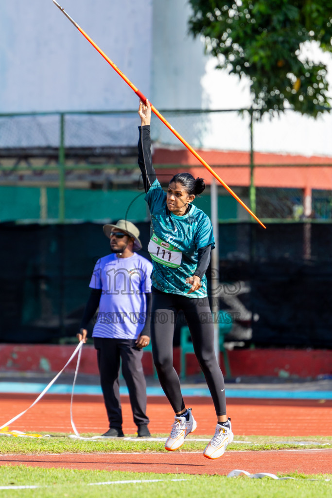 Day 1 of 33rd National Athletics Championship was held in Ekuveni Track at Male', Maldives on Thursday, 5th September 2024. Photos: Nausham Waheed / images.mv