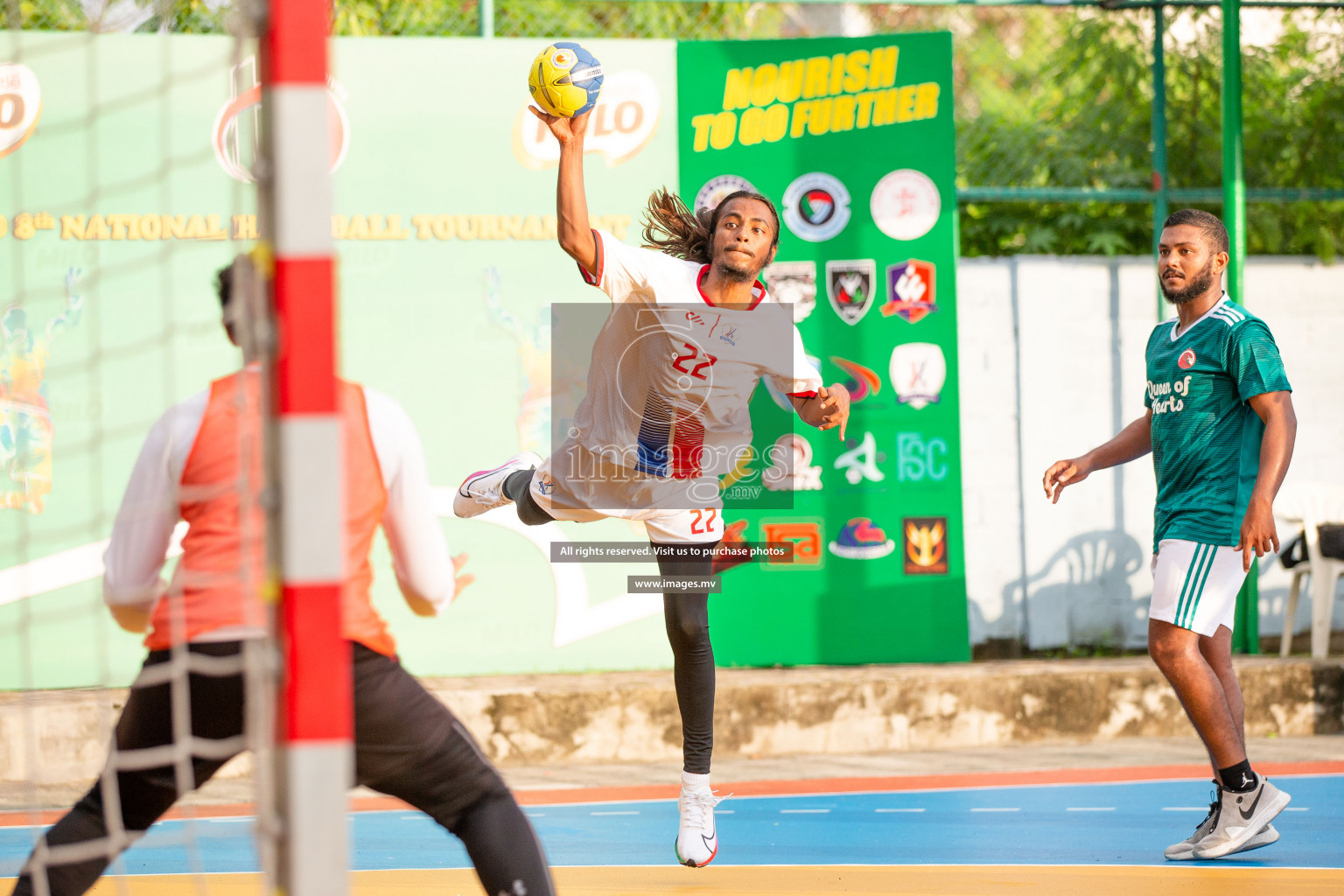 Milo 8th National Handball Tournament Day3, 17th December 2021, at Handball Ground, Male', Maldives. Photos by Shuu Abdul Sattar