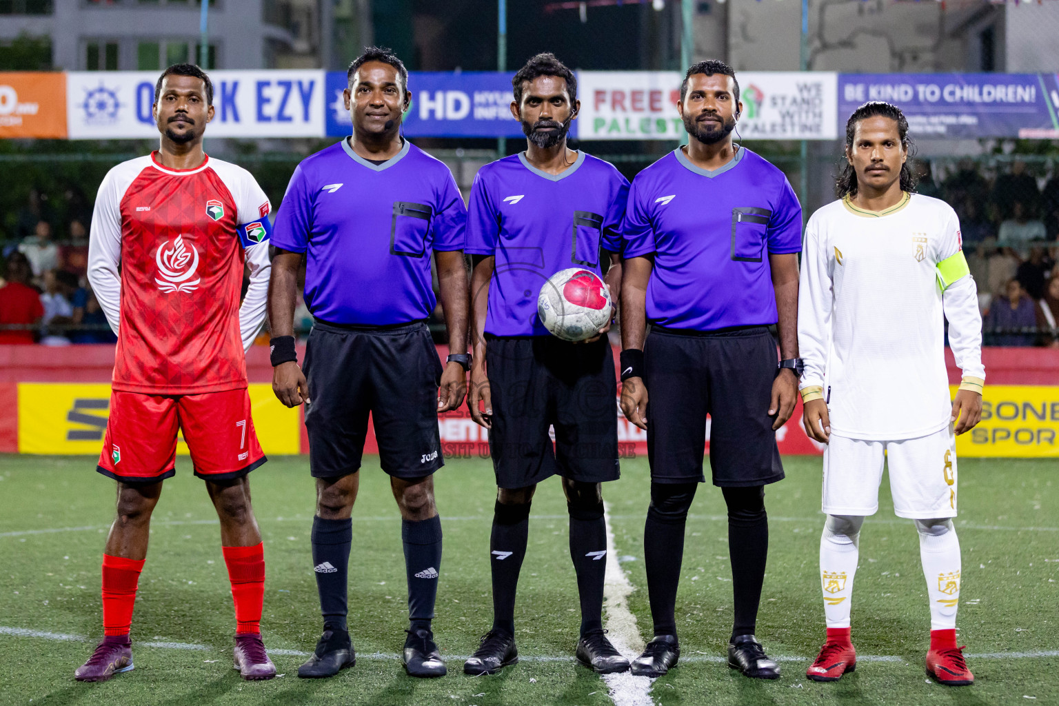 Th. Madifushi  VS  Th. Thimarafushi in Day 11 of Golden Futsal Challenge 2024 was held on Thursday, 25th January 2024, in Hulhumale', Maldives
Photos: Nausham Waheed / images.mv