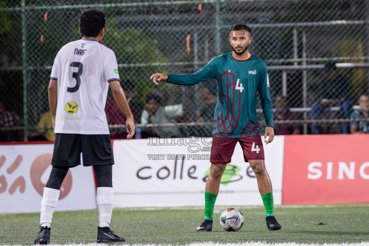 Kulhivaru Vuzaara Club vs Club Binaara in Club Maldives Classic 2024 held in Rehendi Futsal Ground, Hulhumale', Maldives on Saturday, 14th September 2024. Photos: Ismail Thoriq / images.mv