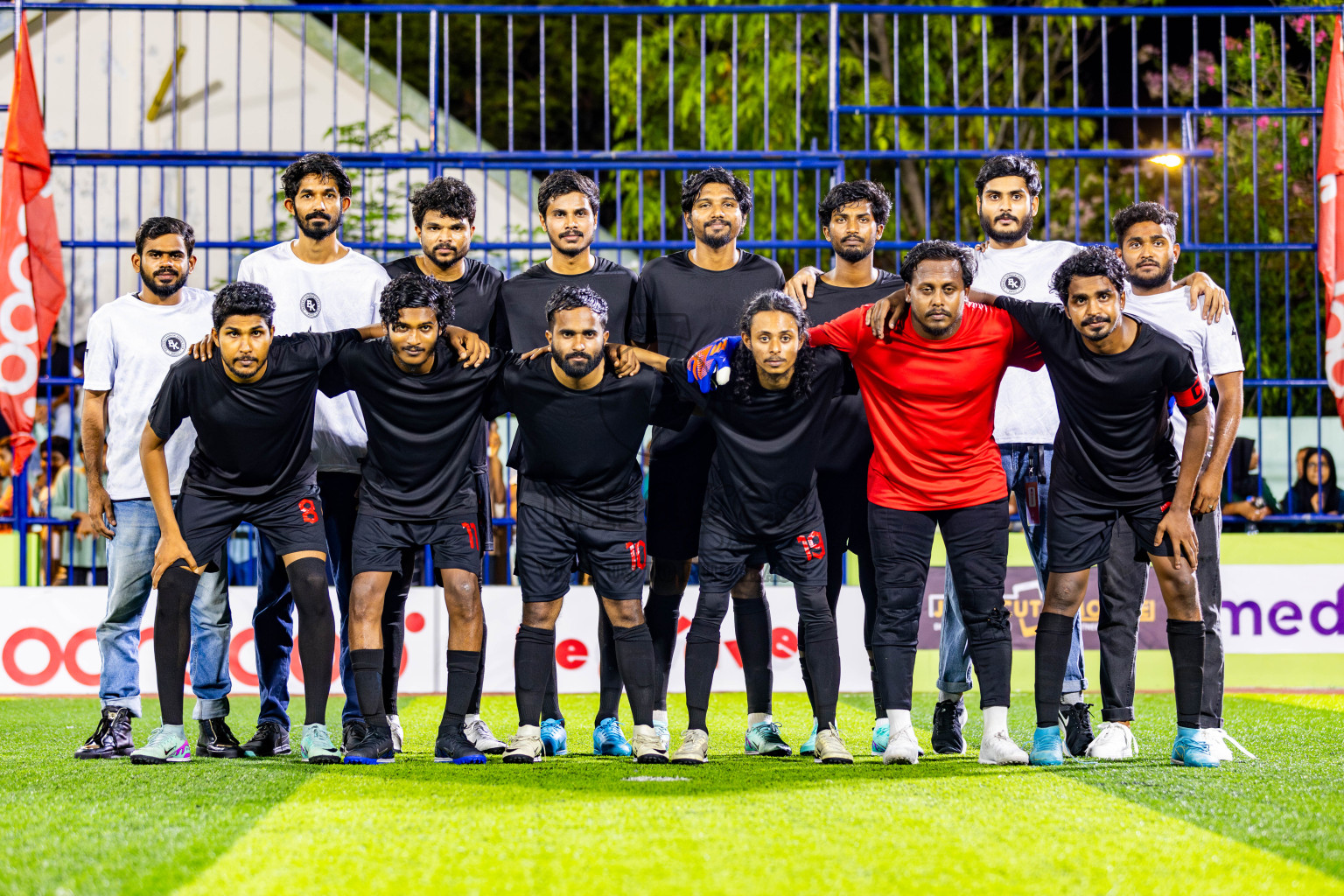 BK Sports Club vs United V in Day 2 of Eydhafushi Futsal Cup 2024 was held on Tuesday, 9th April 2024, in B Eydhafushi, Maldives Photos: Nausham Waheed / images.mv