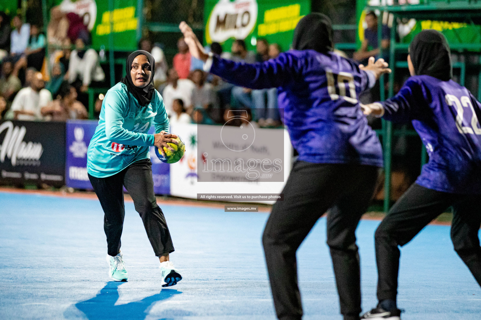 Day 8 of 7th Inter-Office/Company Handball Tournament 2023, held in Handball ground, Male', Maldives on Friday, 23rd September 2023 Photos: Hassan Simah/ Images.mv