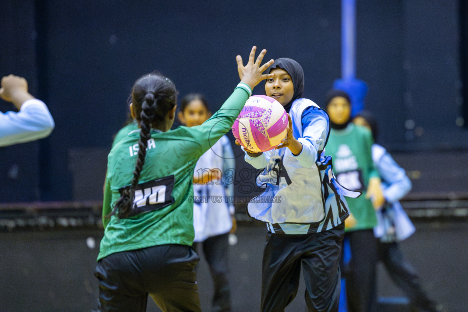 Day 7 of 26th Inter-School Netball Tournament 2025 was held in Social Center Indoor Hall on Saturday, 25th October 2025.
Photos: Ismail Thoriq / images.mv