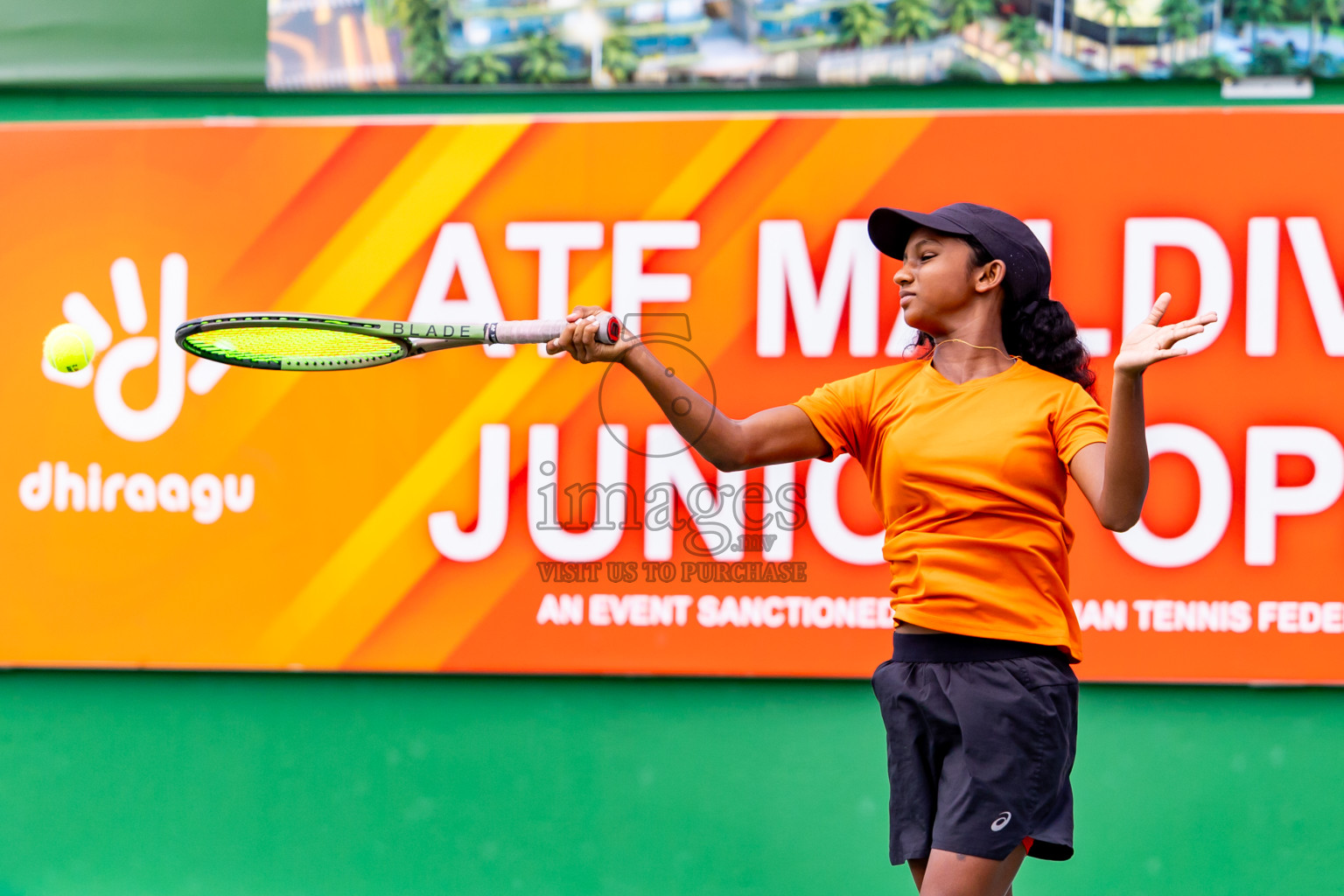 Day 4 of ATF Maldives Junior Open Tennis was held in Male' Tennis Court, Male', Maldives on Thursday, 12th December 2024. Photos: Nausham Waheed/ images.mv