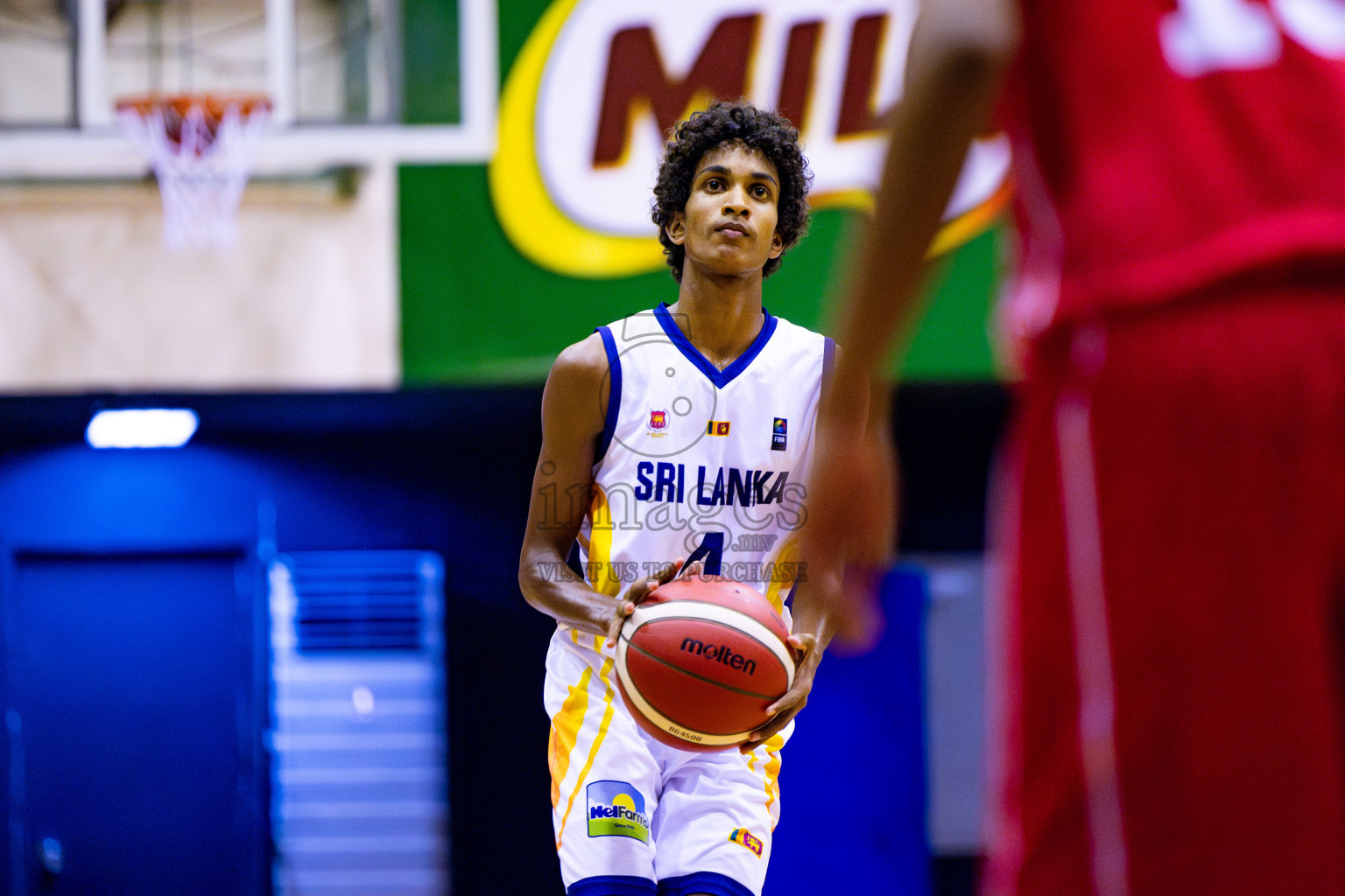 Maldives vs SriLanka in Day 1 of Under 16 Asian Cup SABA Qualifiers 2025 was held in Social Center, Male', Maldives on 12th June 2025. Photos: Nausham Waheed / images.mv