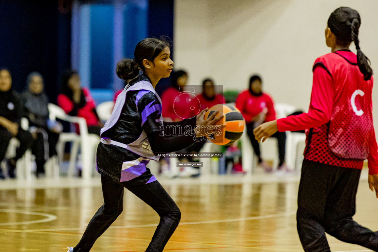 Day 8 of 24th Interschool Netball Tournament 2023 was held in Social Center, Male', Maldives on 3rd November 2023. Photos: Hassan Simah, Nausham Waheed / images.mv