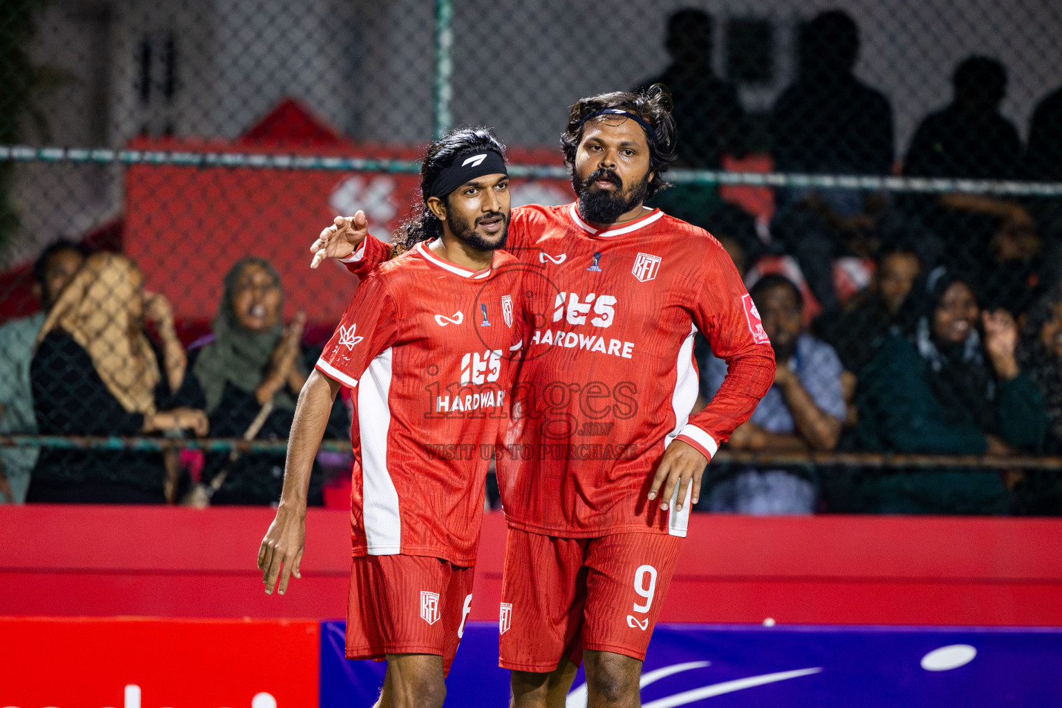 HA Kelaa vs HA Hoarafushi in Day 13 of Golden Futsal Challenge 2025 was held on Friday, 17th January 2025, in Hulhumale', Maldives. Photos: Nausham Waheed / images.mv
