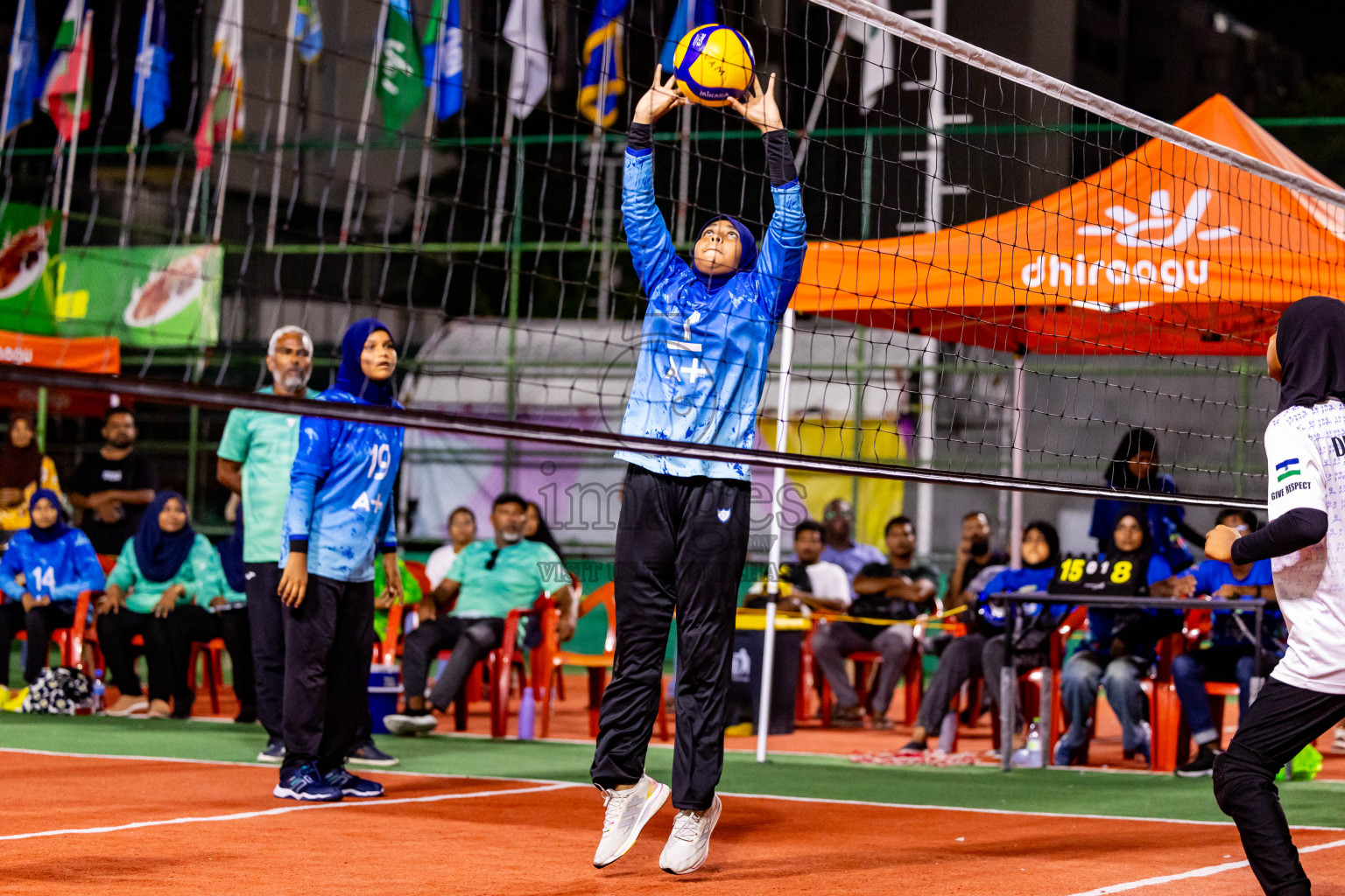 Day 13 of Interschool Volleyball Tournament 2024 was held in Ekuveni Volleyball Court at Male', Maldives on Thursday, 5th December 2024. Photos: Nausham Waheed / images.mv