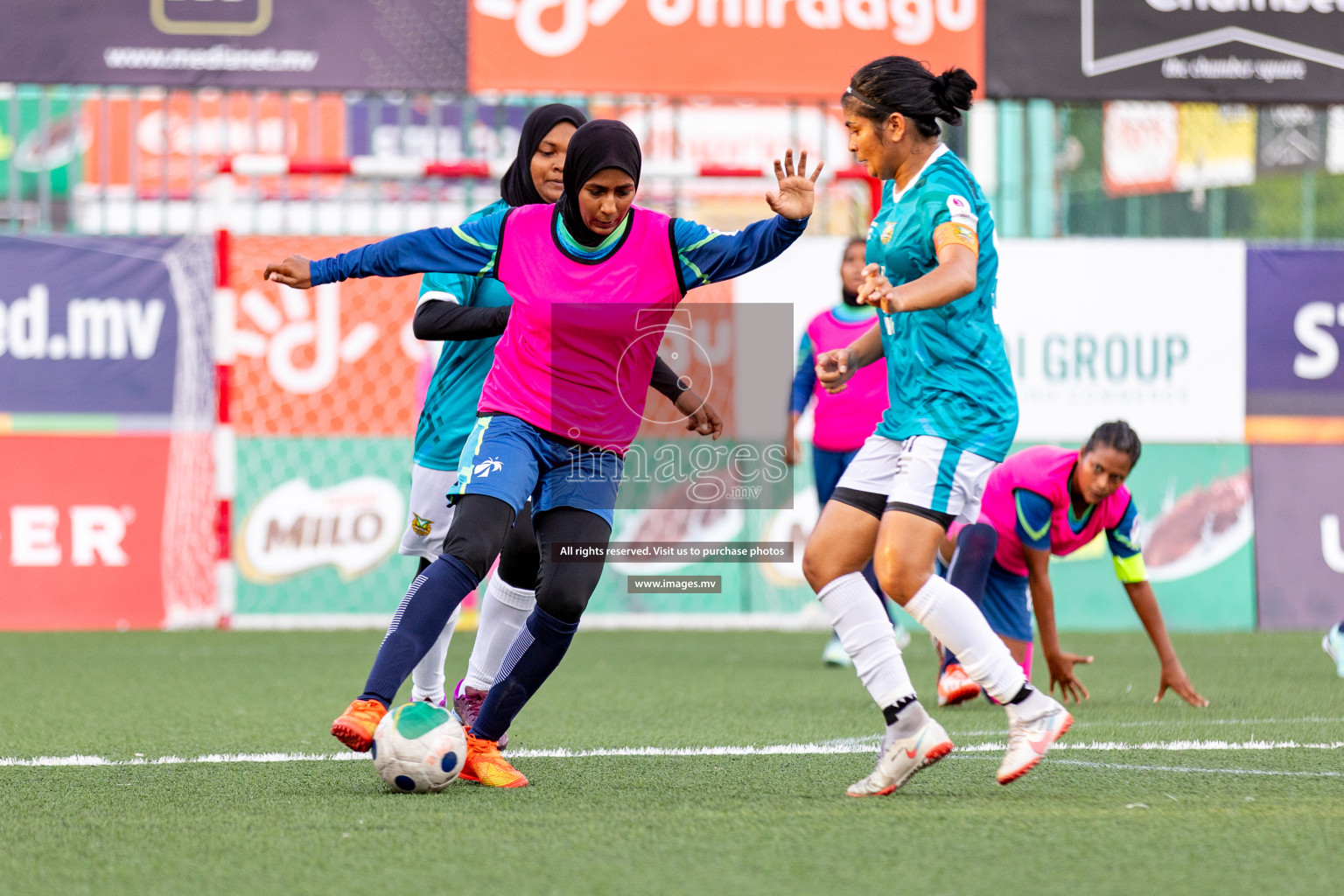 WAMCO vs MACL in 18/30 Futsal Fiesta Classic 2023 held in Hulhumale, Maldives, on Tuesday, 18th July 2023 Photos: Hassan Simah / images.mv