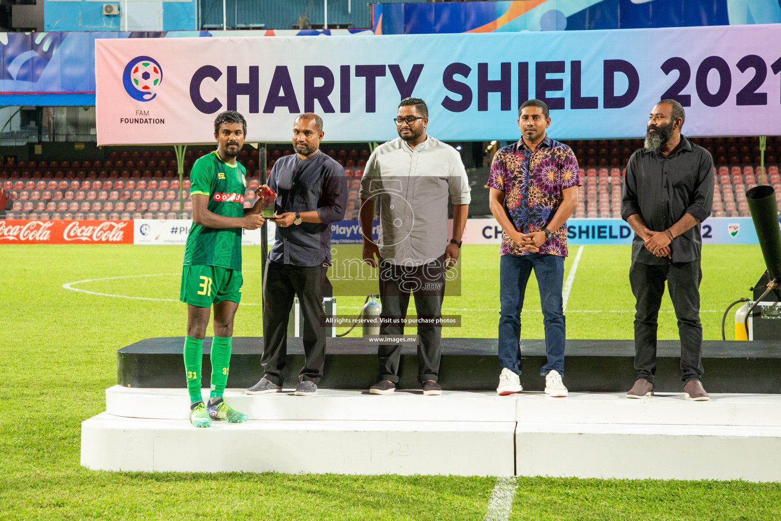 Maziya SRC vs Club Valencia in the Community Shield Match 2021/2022 on 15 December 2021 held in Male', Maldives. Photos: Hassan Simah / images.mv