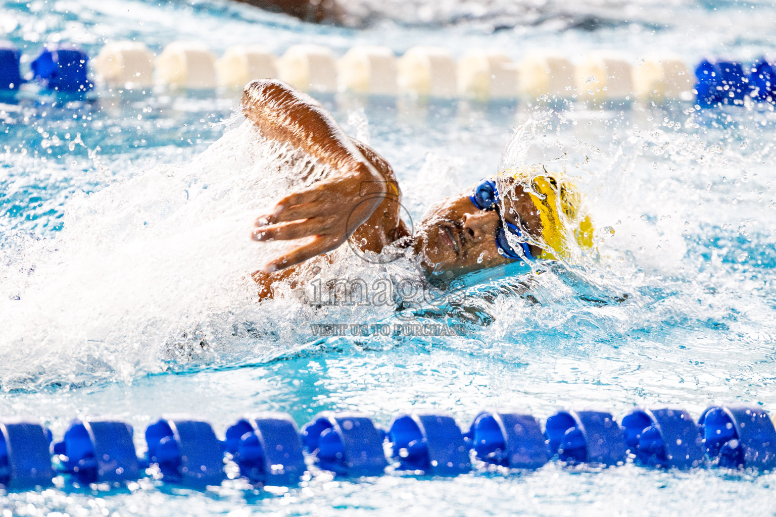 Day 6 of National Swimming Competition 2024 held in Hulhumale', Maldives on Wednesday, 18th December 2024. 
Photos: Hassan Simah / images.mv